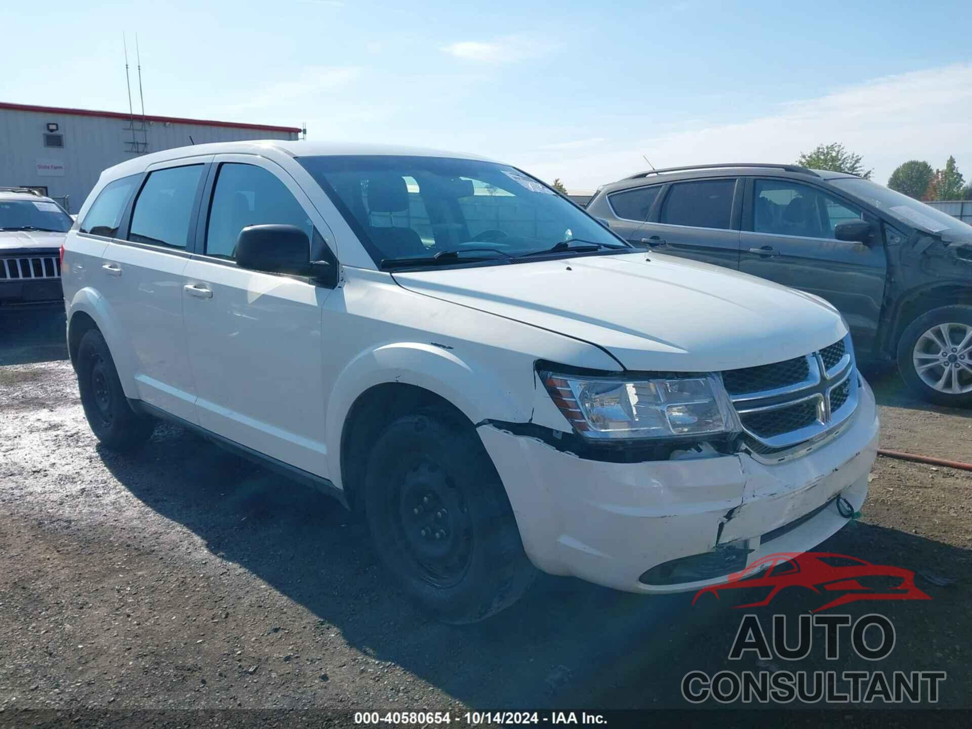 DODGE JOURNEY 2012 - 3C4PDCAB8CT203665