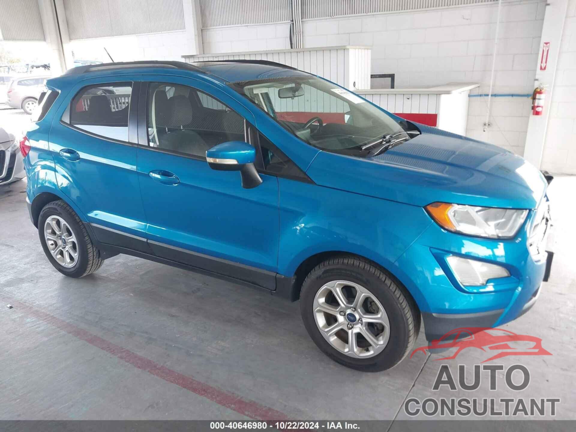 FORD ECOSPORT 2018 - MAJ3P1TE2JC158447