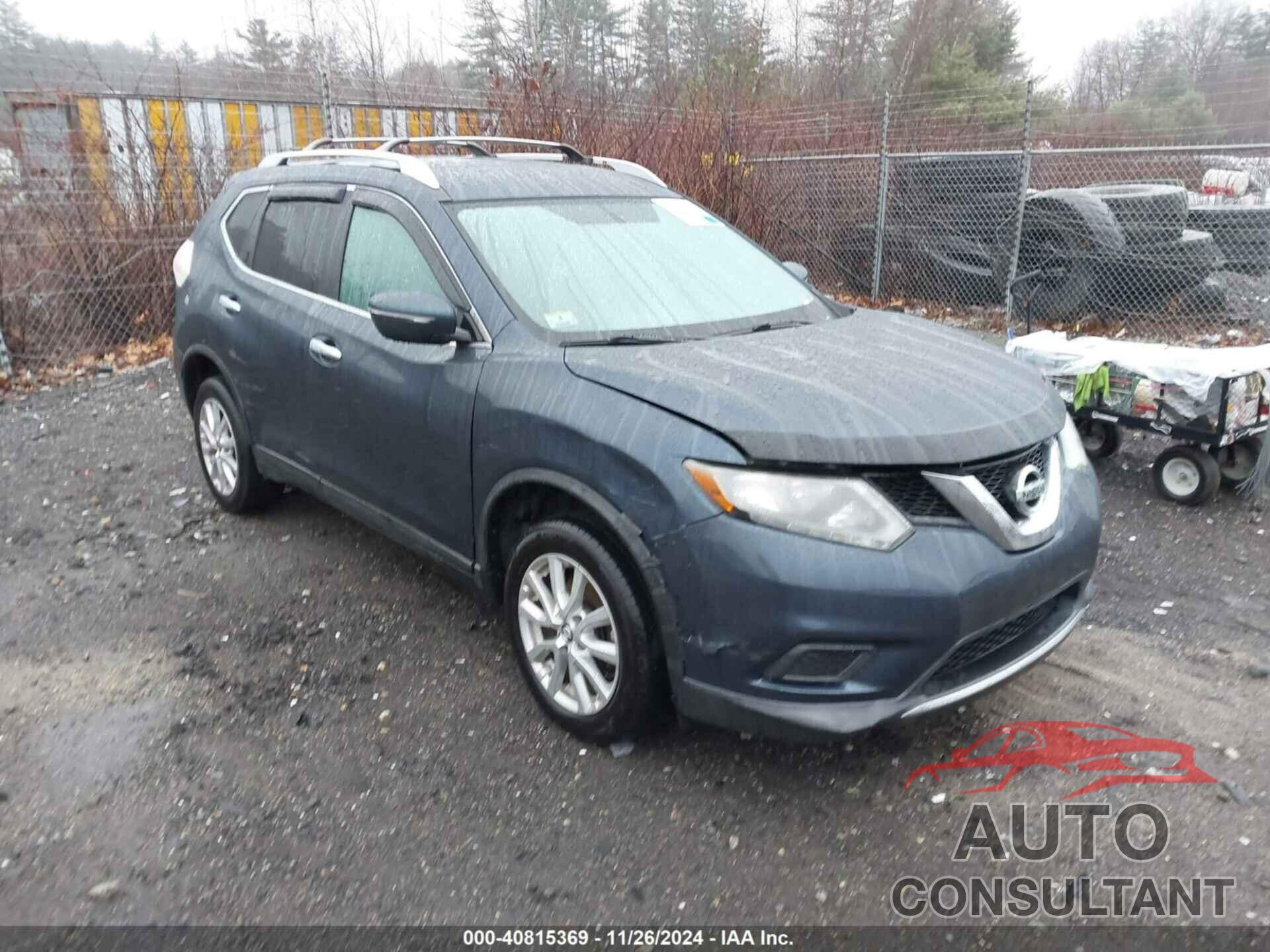 NISSAN ROGUE 2015 - KNMAT2MV4FP536074