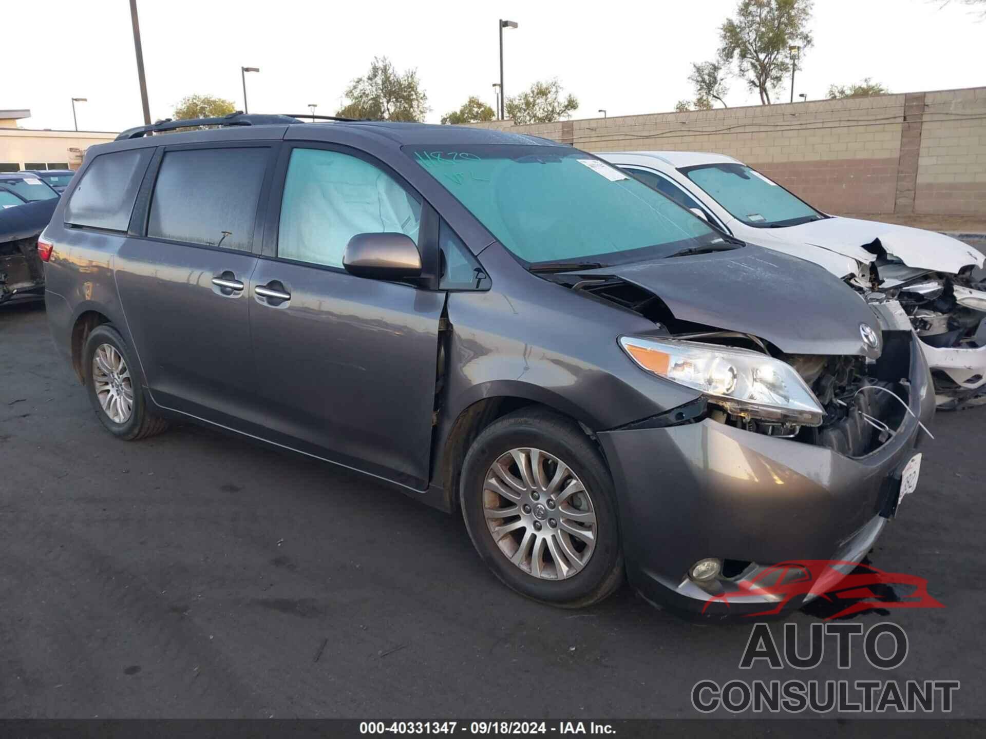 TOYOTA SIENNA 2017 - 5TDYZ3DCXHS794142