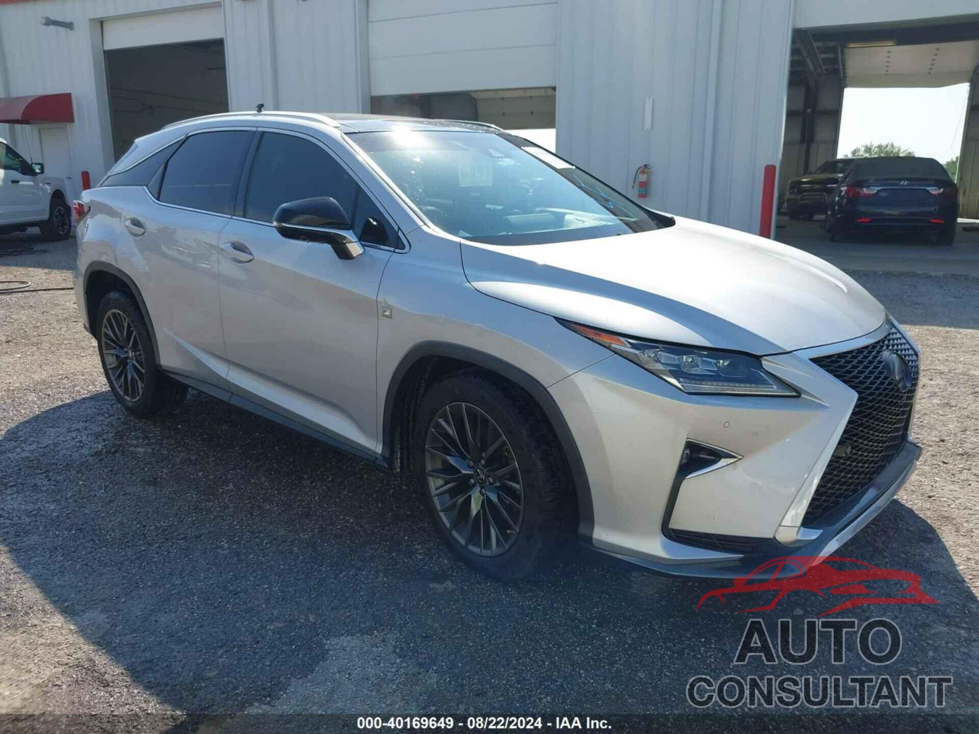 LEXUS RX 350 2016 - 2T2BZMCAXGC051432