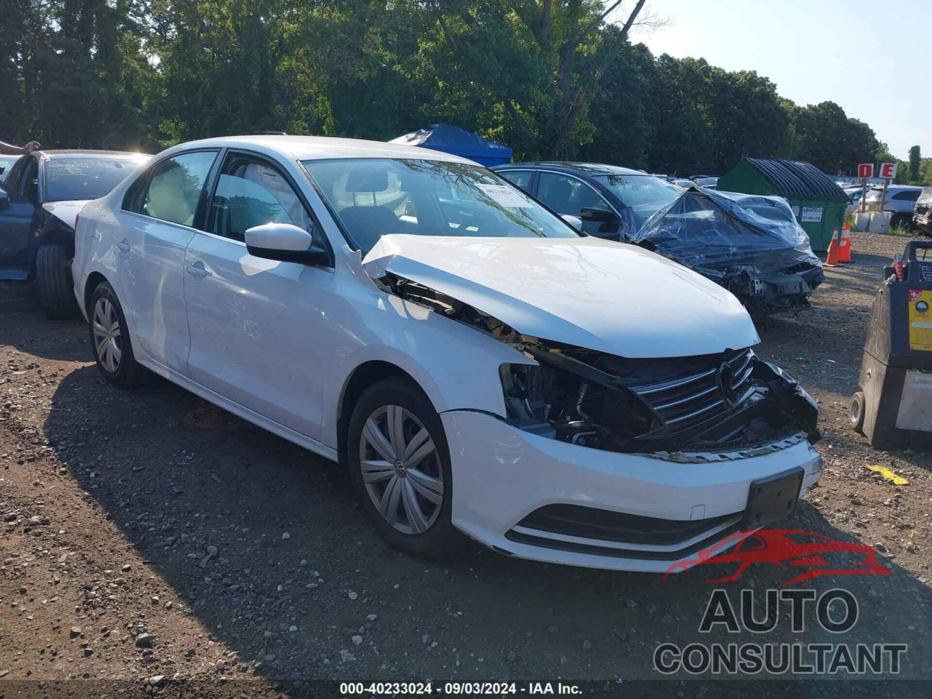 VOLKSWAGEN JETTA 2017 - 3VW2B7AJ2HM326018