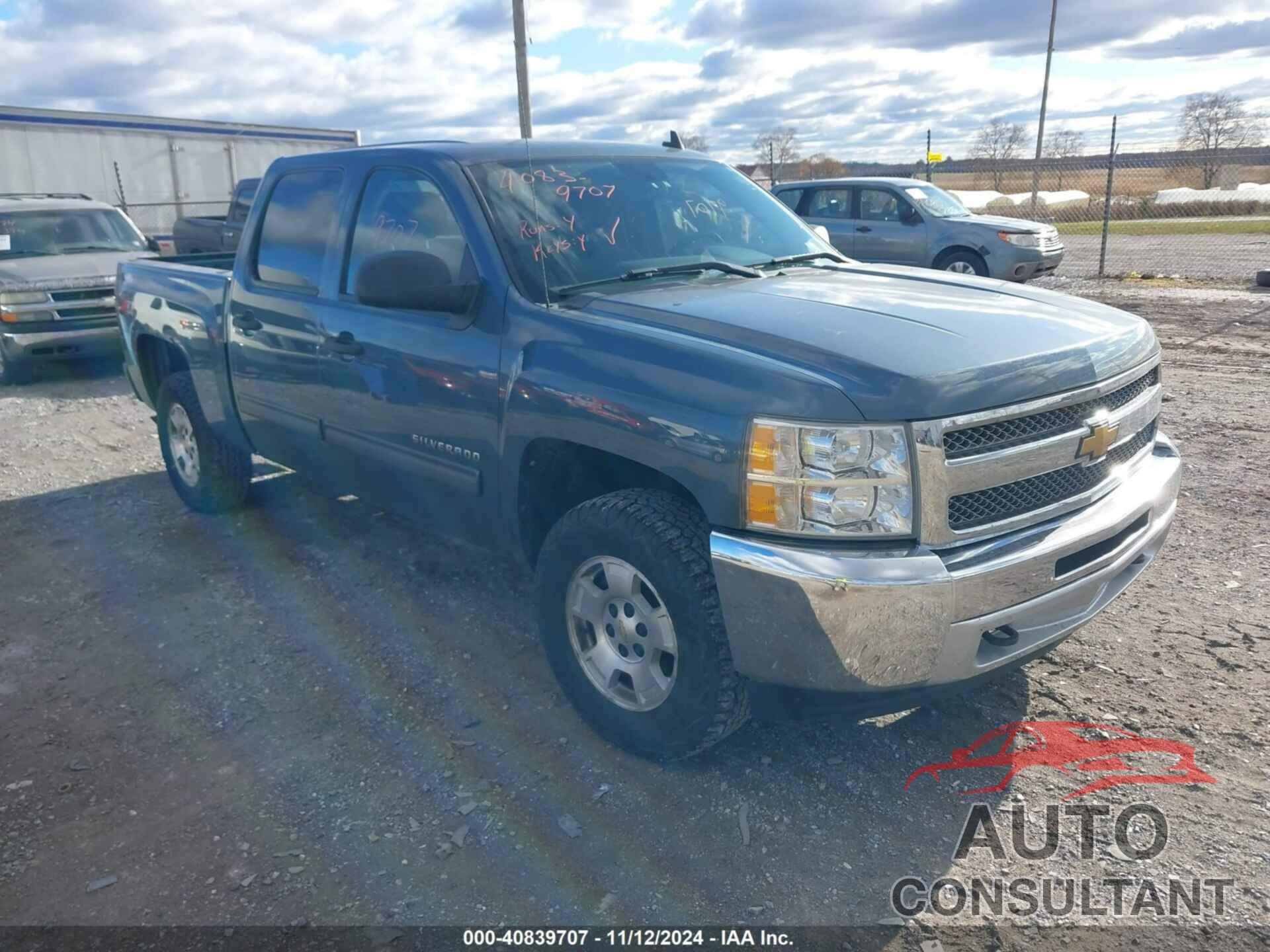 CHEVROLET SILVERADO 1500 2012 - 3GCPKSE70CG174080