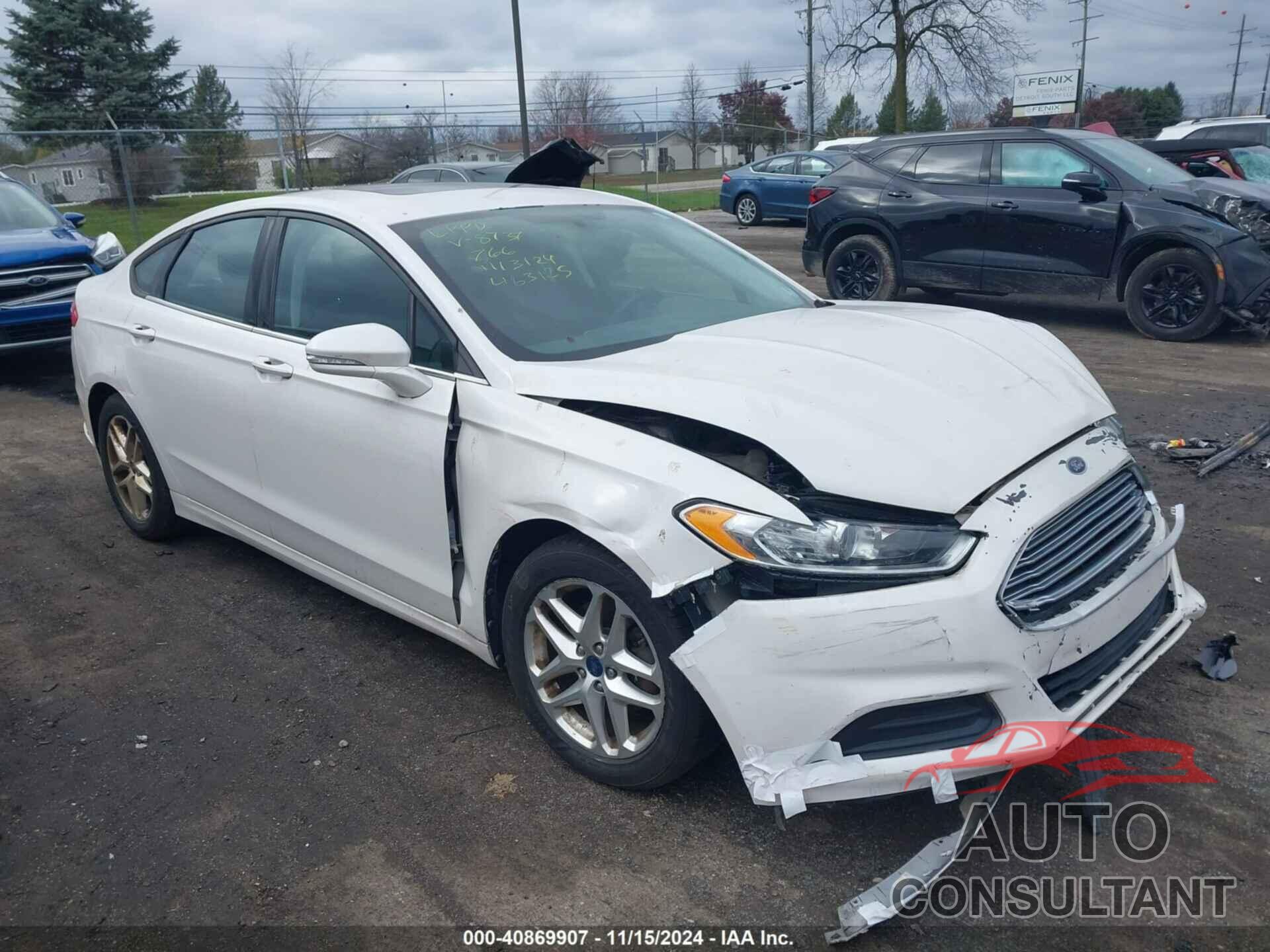 FORD FUSION 2013 - 3FA6P0HR4DR218737