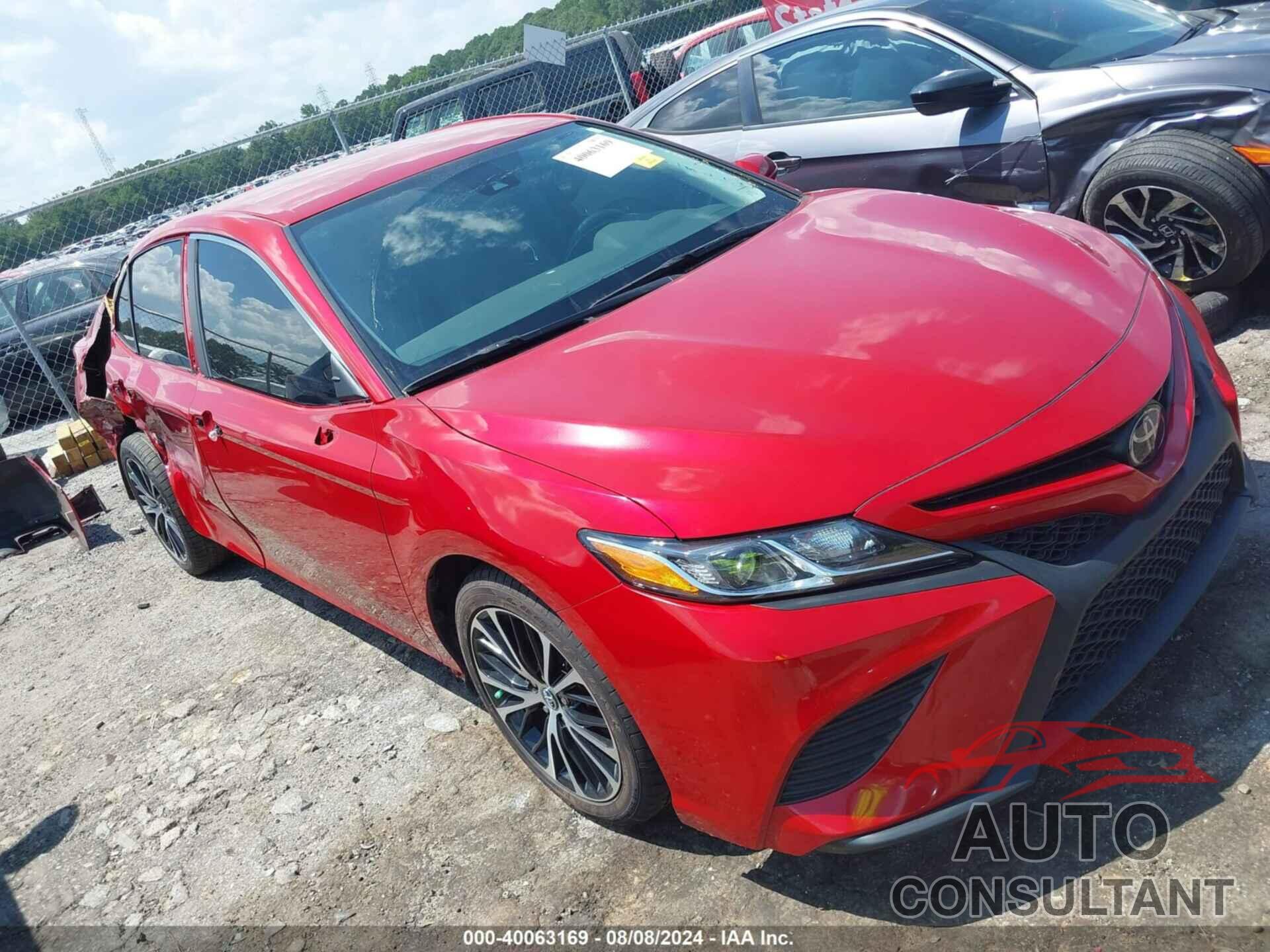 TOYOTA CAMRY 2019 - 4T1B11HK8KU294143