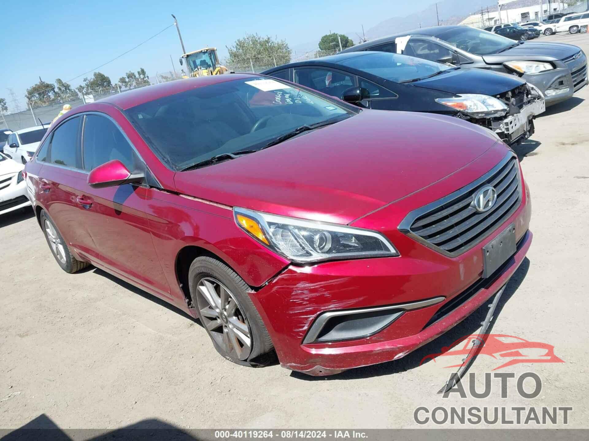 HYUNDAI SONATA 2016 - 5NPE24AF1GH314182