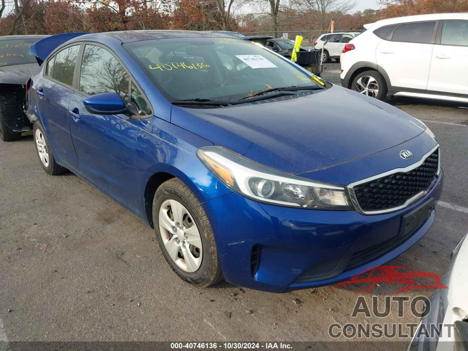 KIA FORTE 2018 - 3KPFL4A72JE247839