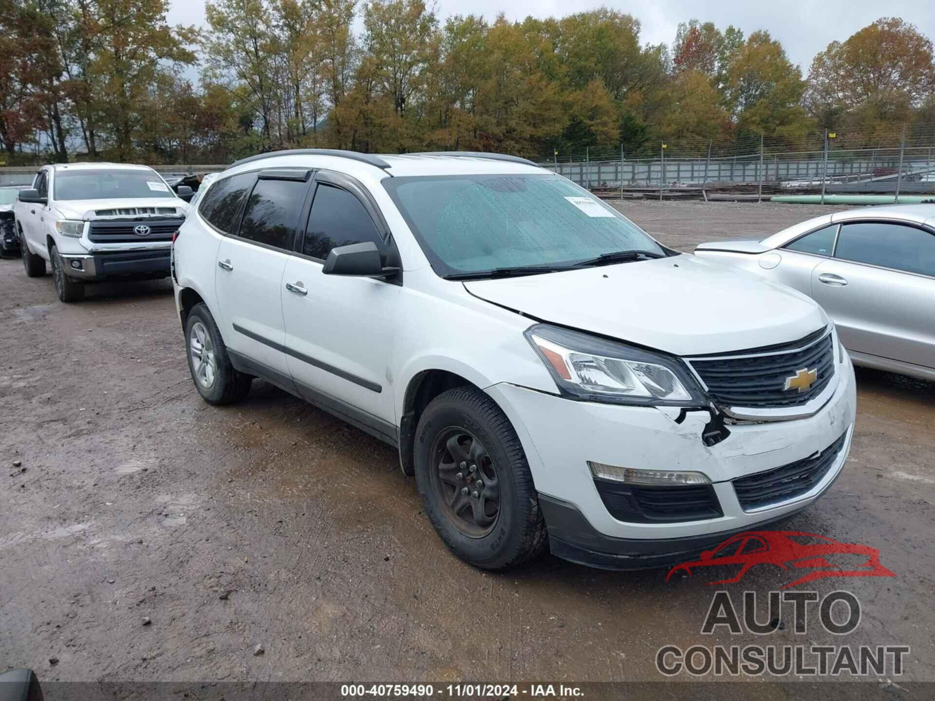 CHEVROLET TRAVERSE 2017 - 1GNKRFED4HJ345221
