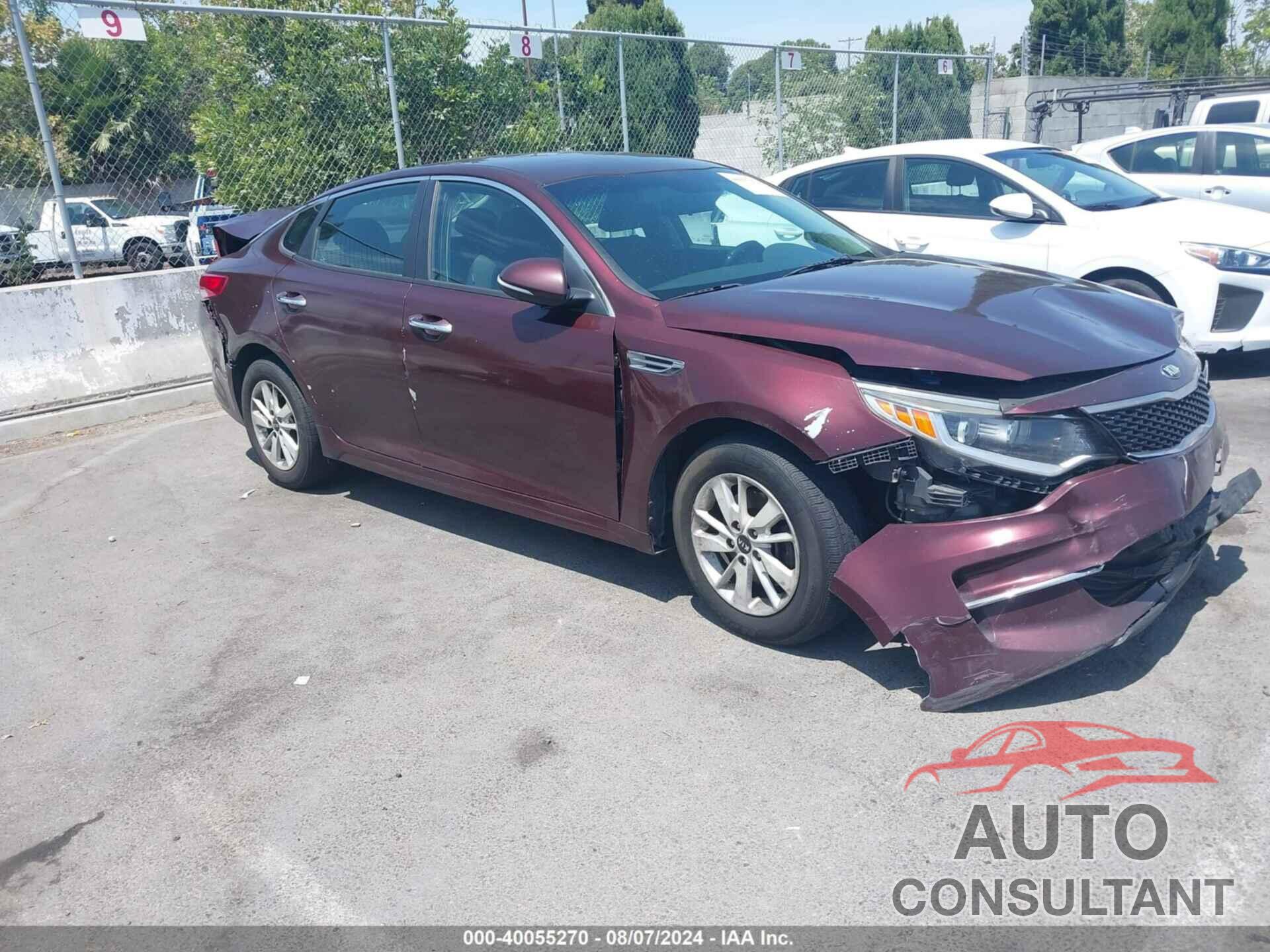 KIA OPTIMA 2016 - 5XXGT4L38GG022050