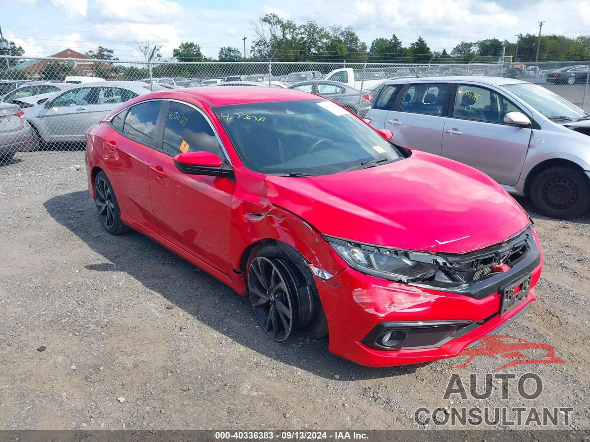 HONDA CIVIC 2021 - 2HGFC2F86MH532821
