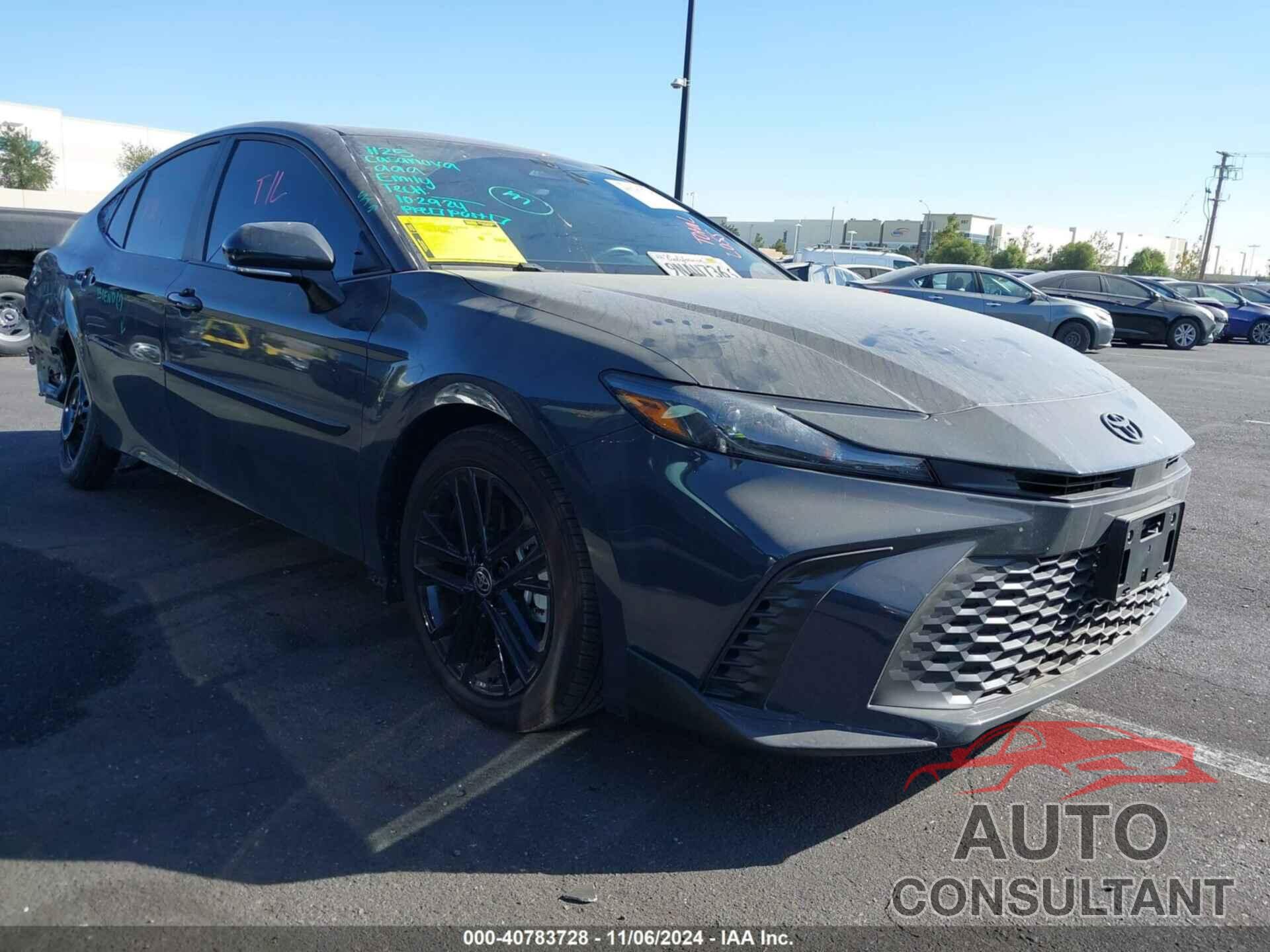 TOYOTA CAMRY 2025 - 4T1DAACK7SU017225