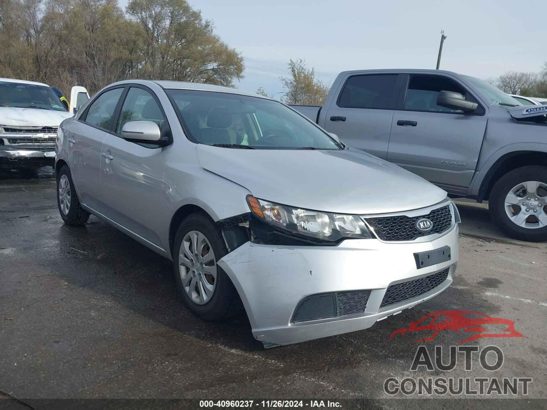 KIA FORTE 2013 - KNAFU4A26D5660958