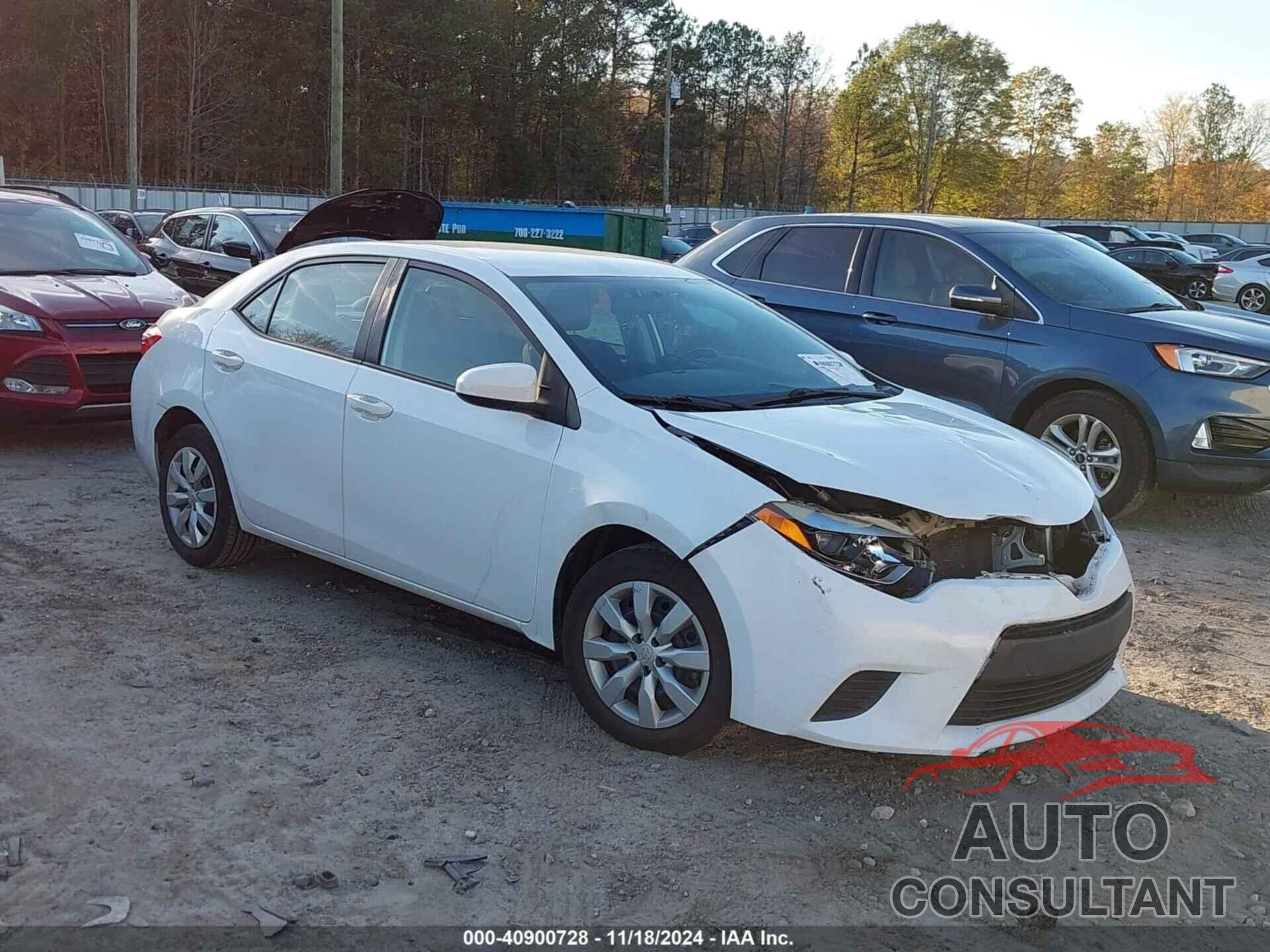 TOYOTA COROLLA 2014 - 2T1BURHE3EC105078