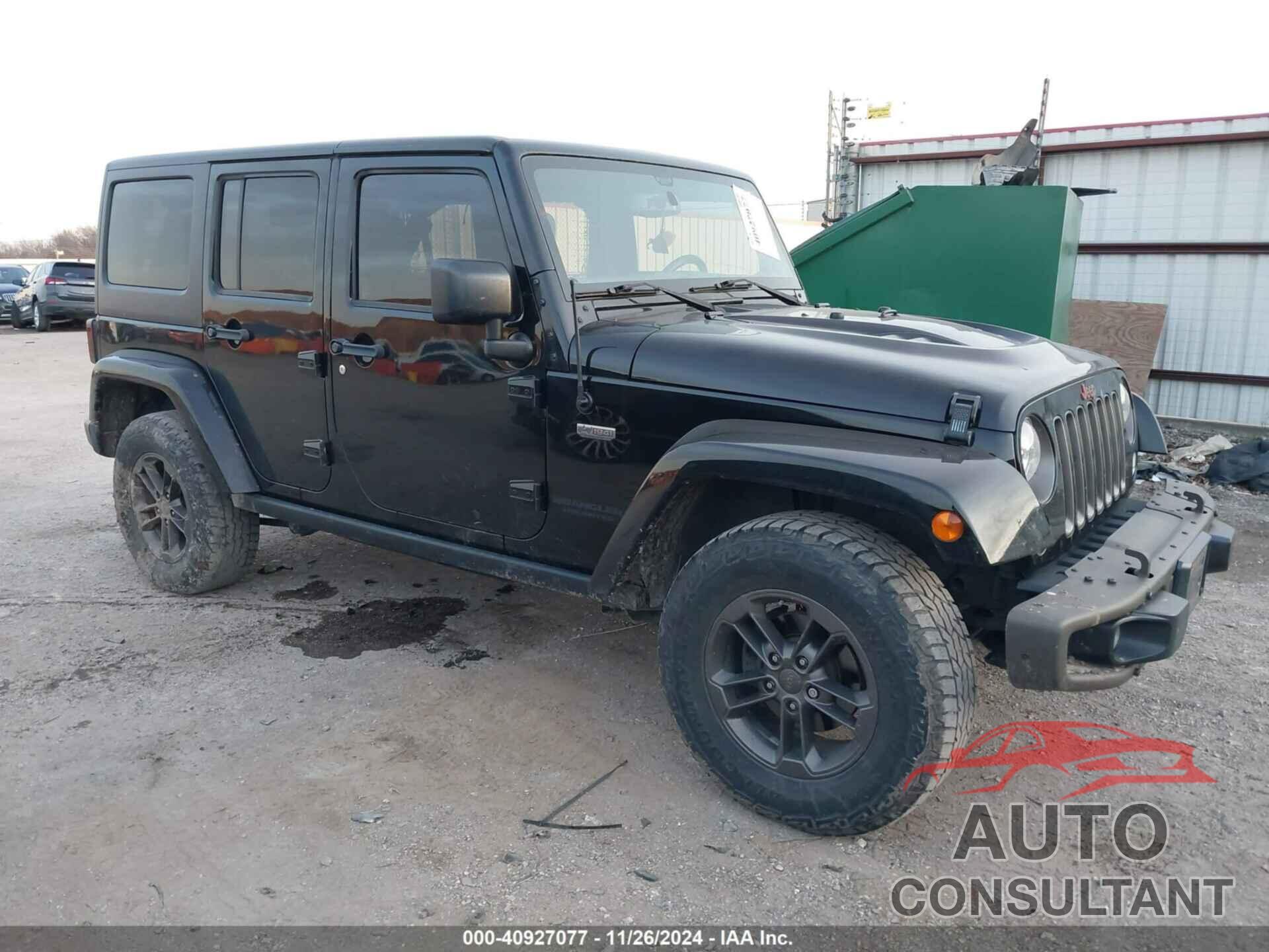 JEEP WRANGLER UNLIMITED 2017 - 1C4HJWEG3HL509924