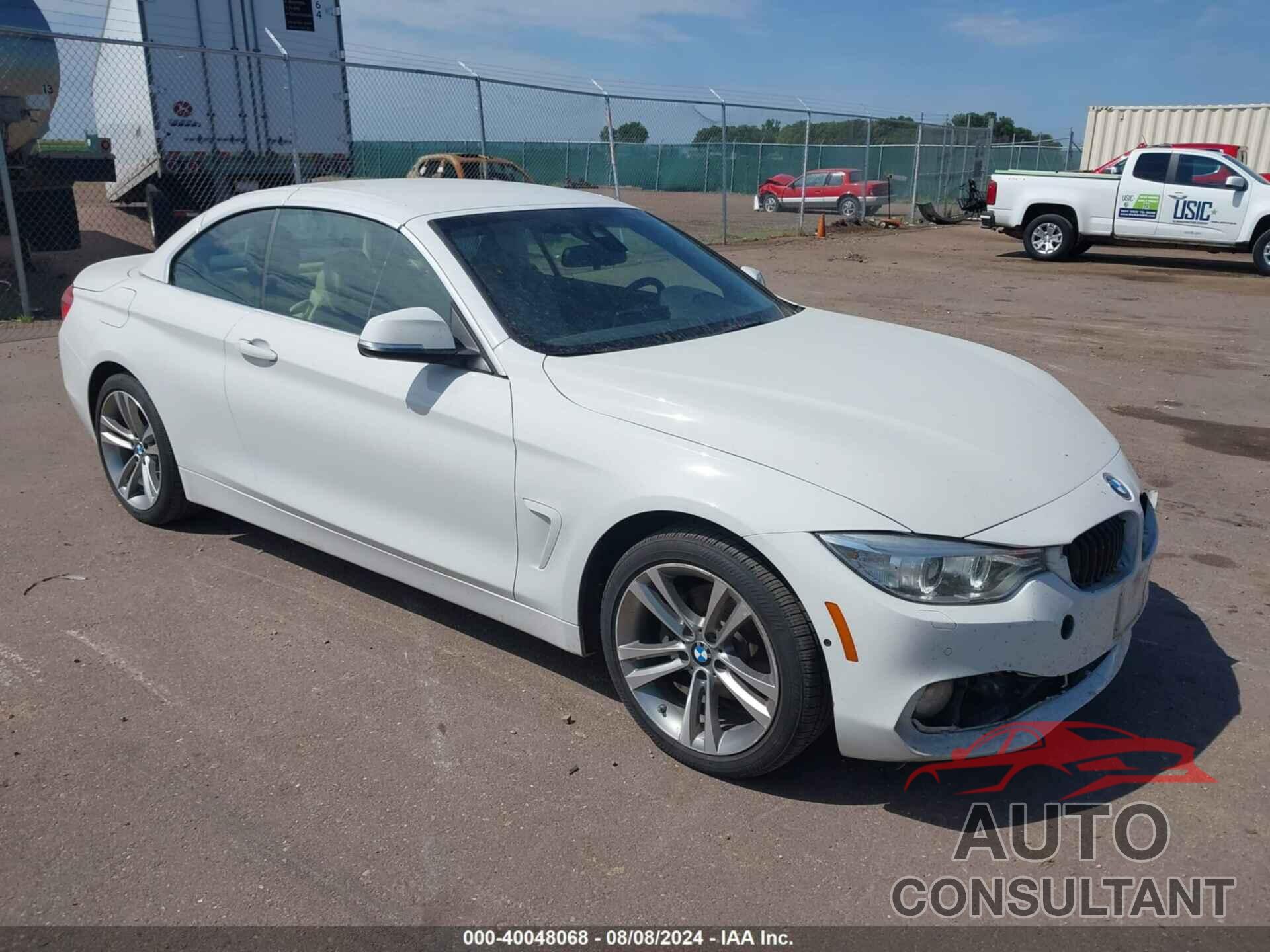 BMW 430I 2017 - WBA4U9C56H5D44433