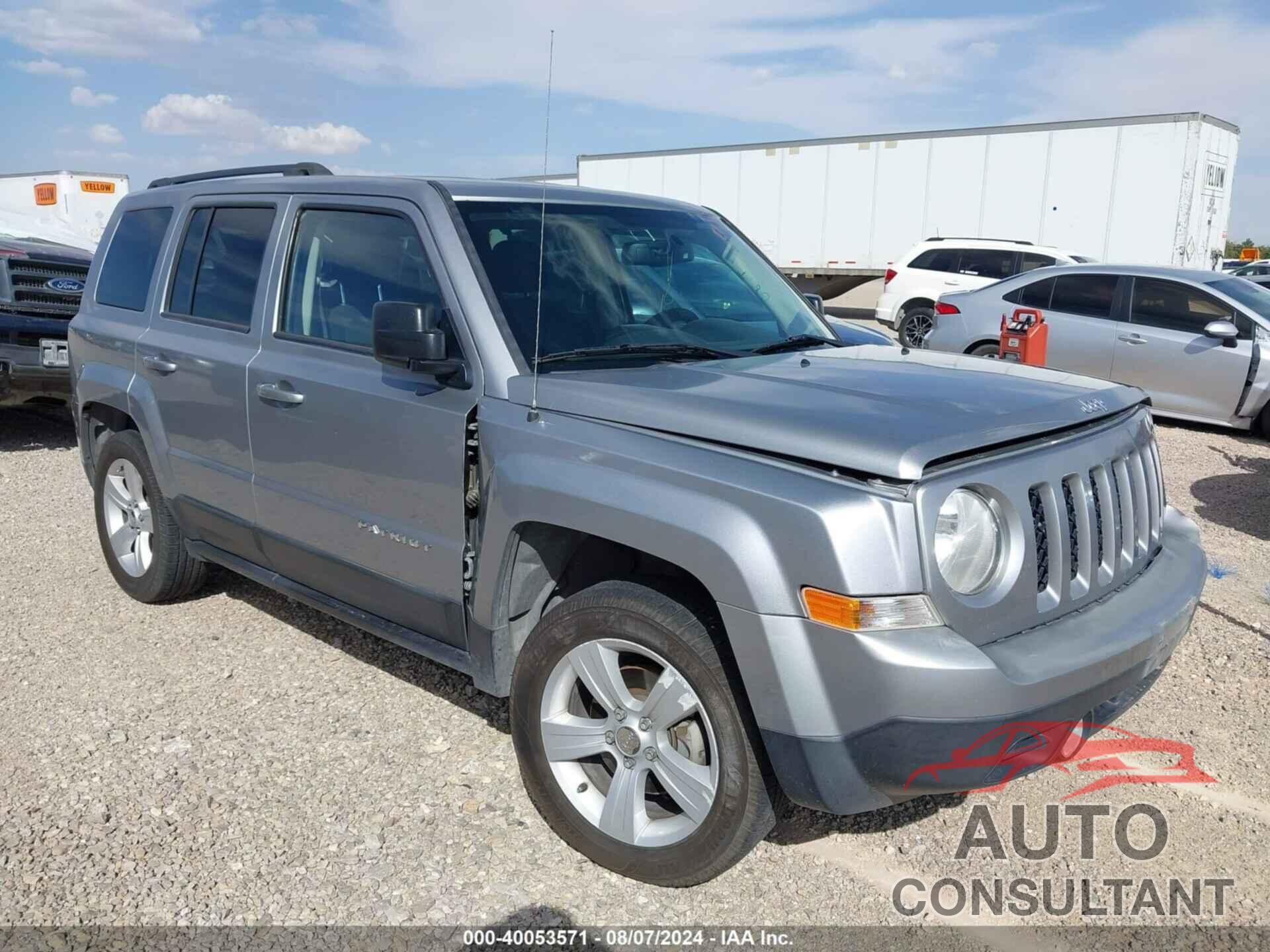 JEEP PATRIOT 2017 - 1C4NJPFB4HD184657