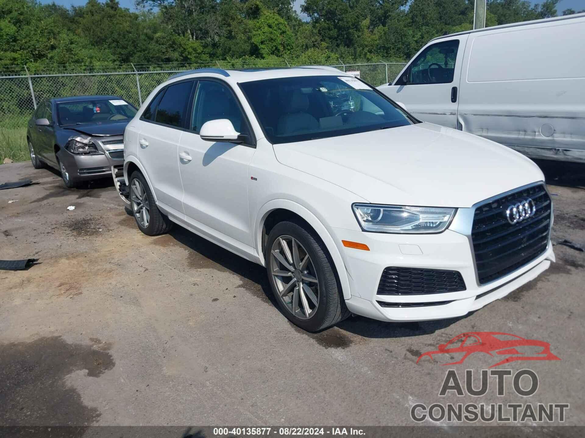 AUDI Q3 2018 - WA1BCCFS4JR032595