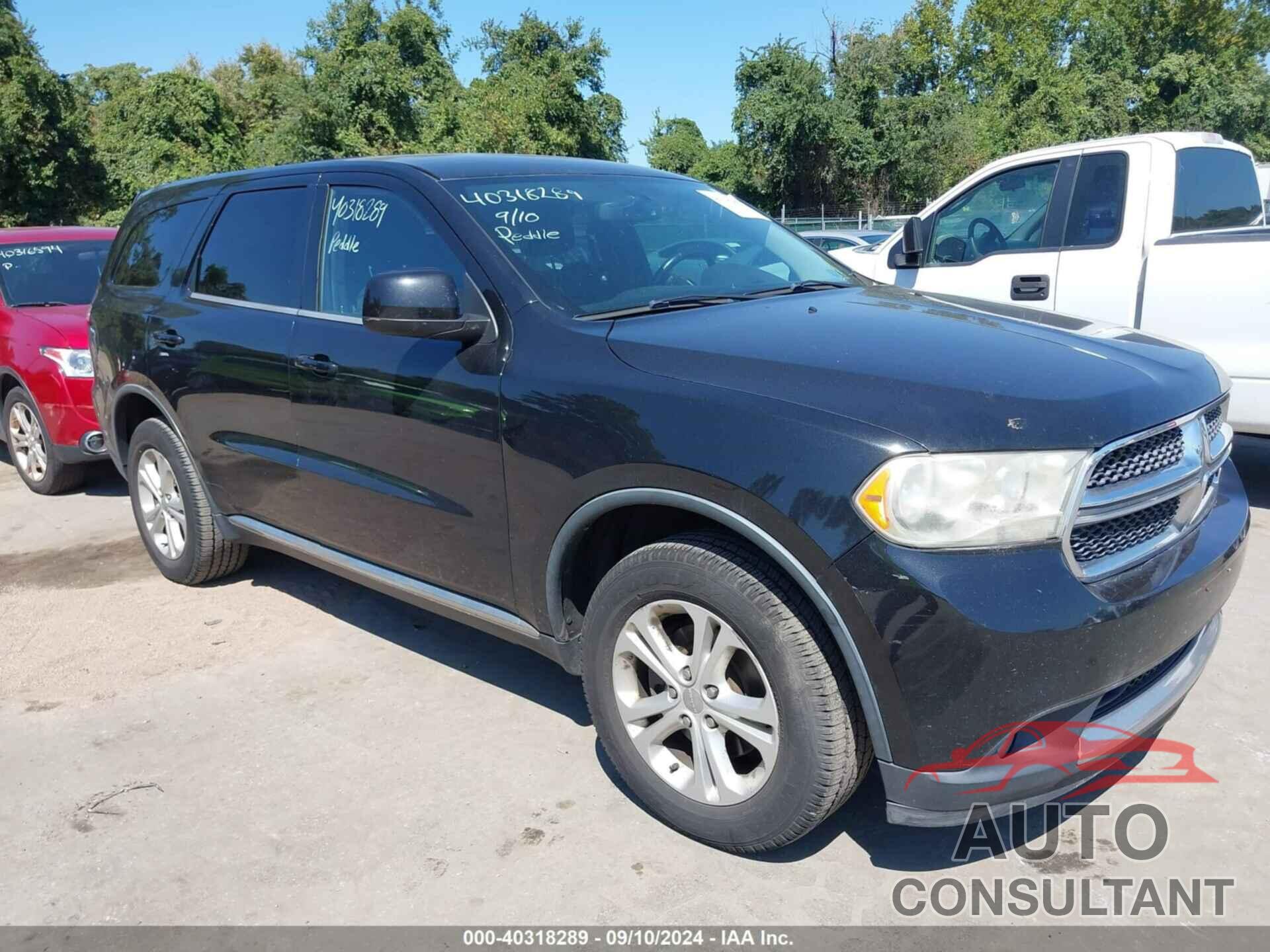 DODGE DURANGO 2013 - 1C4RDHAG8DC667697