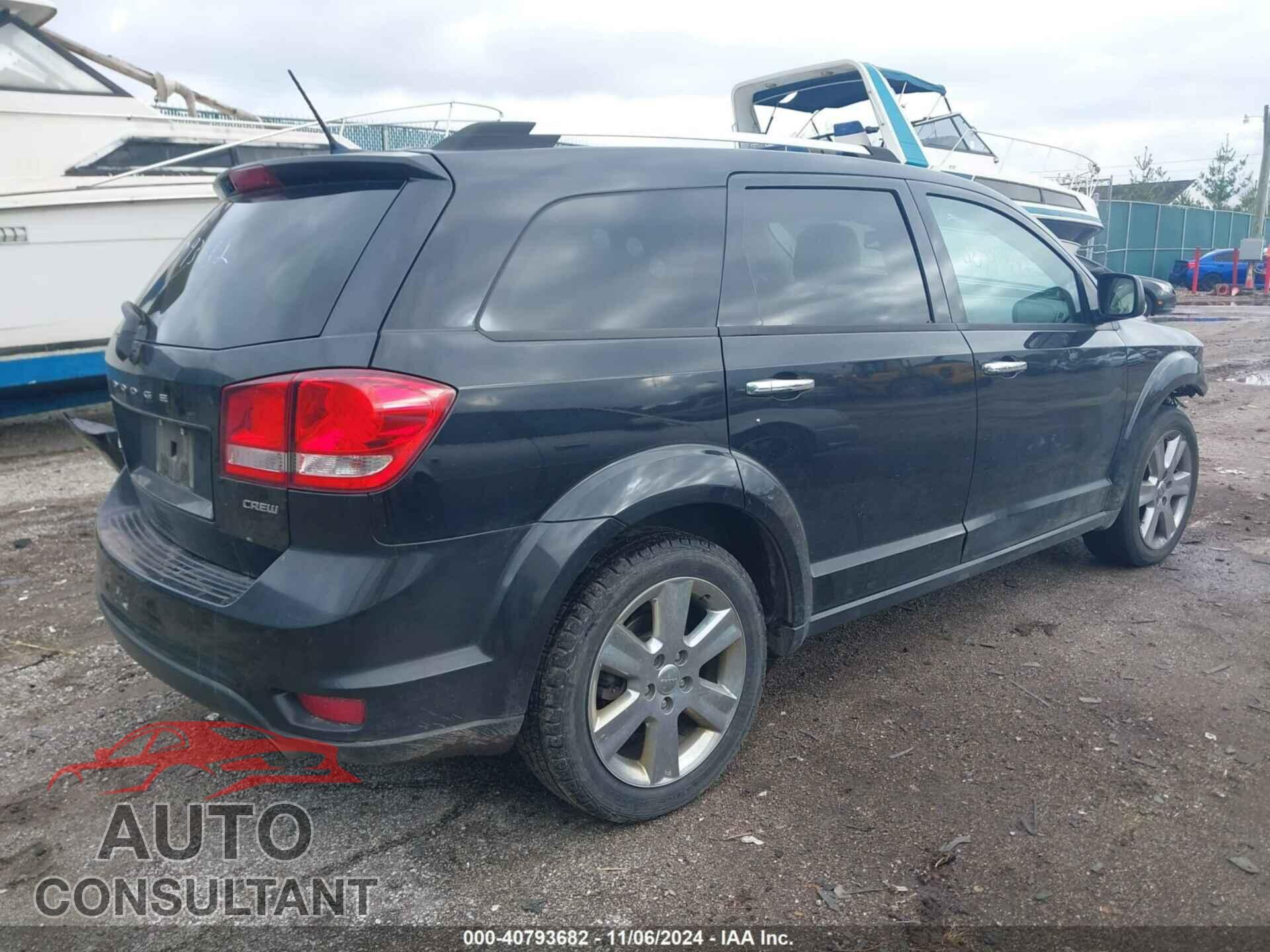 DODGE JOURNEY 2012 - 3C4PDCDG7CT204216