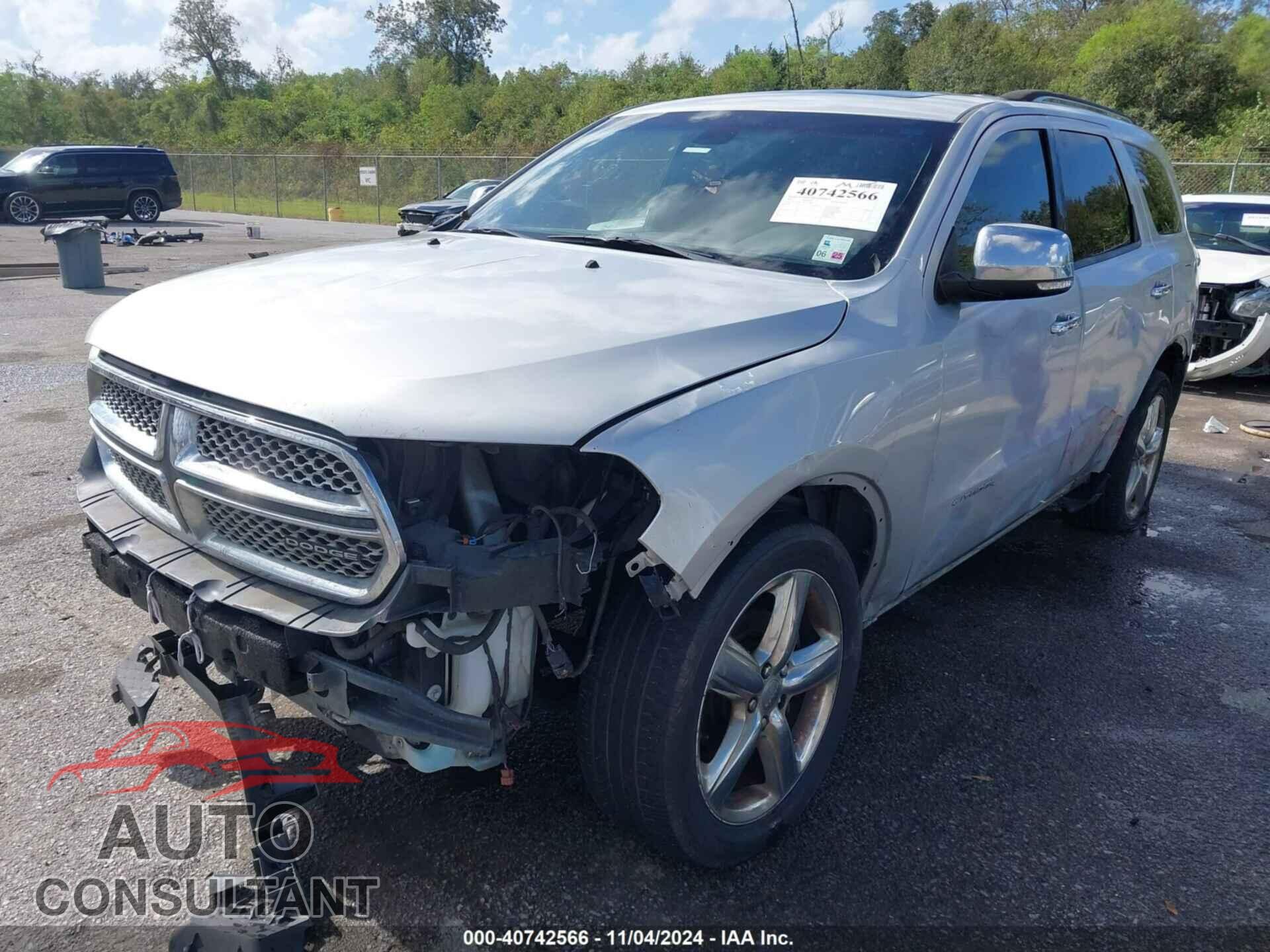 DODGE DURANGO 2011 - 1D4SD5GT2BC692499