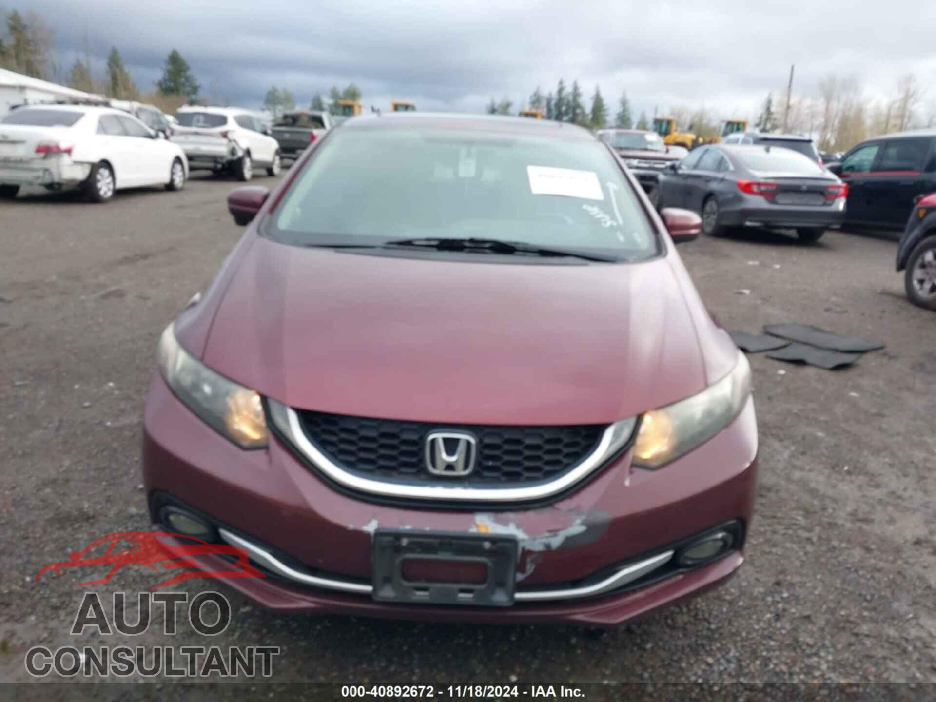 HONDA CIVIC 2014 - 19XFB2F99EE266461