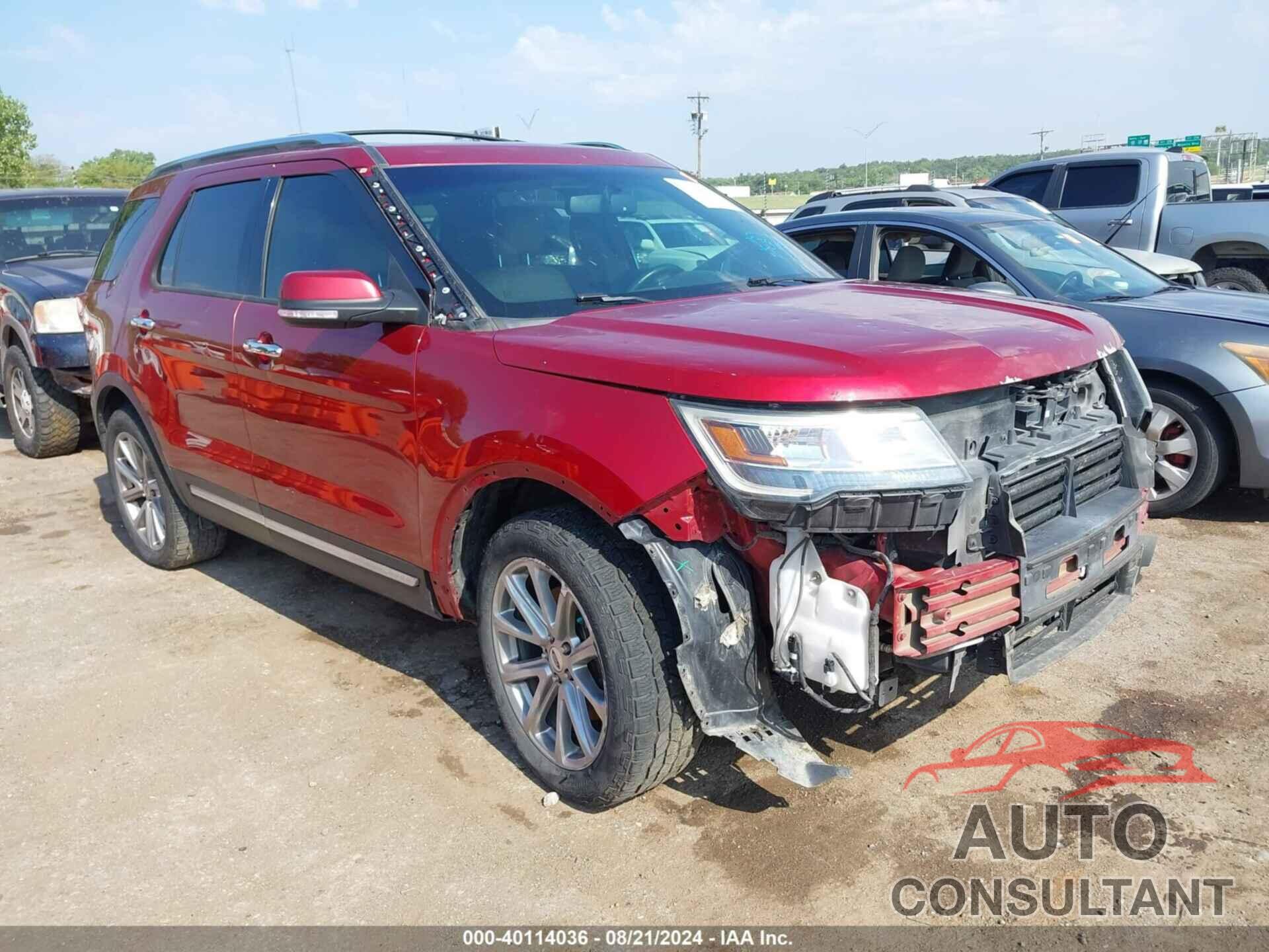 FORD EXPLORER 2017 - 1FM5K8F87HGD04484