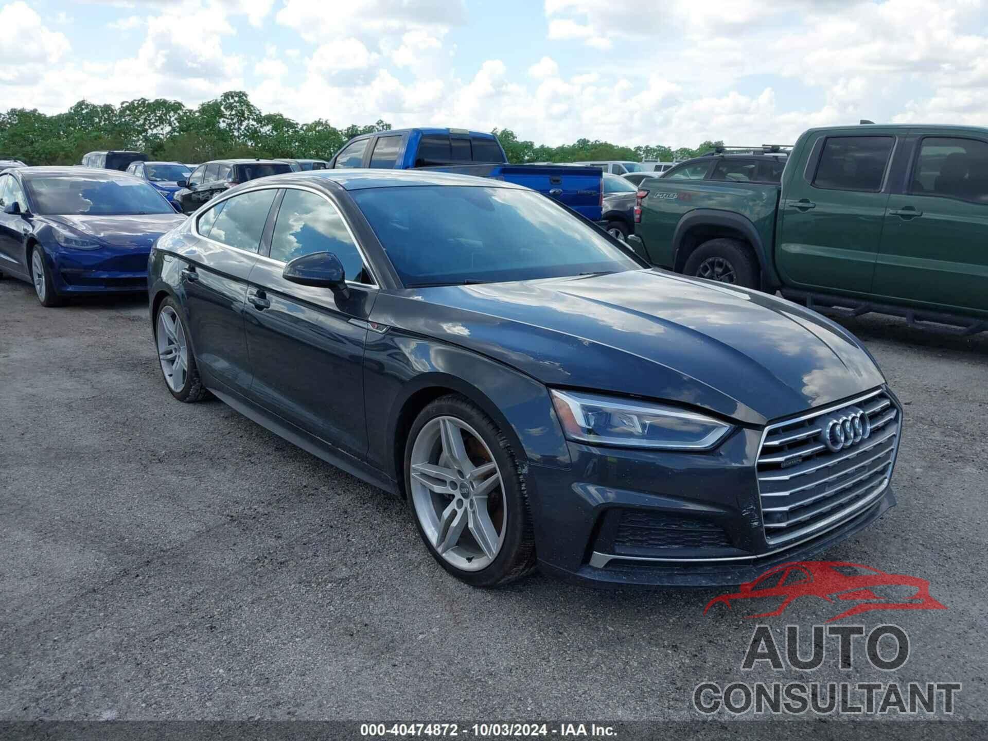 AUDI A5 2018 - WAUENCF59JA131142