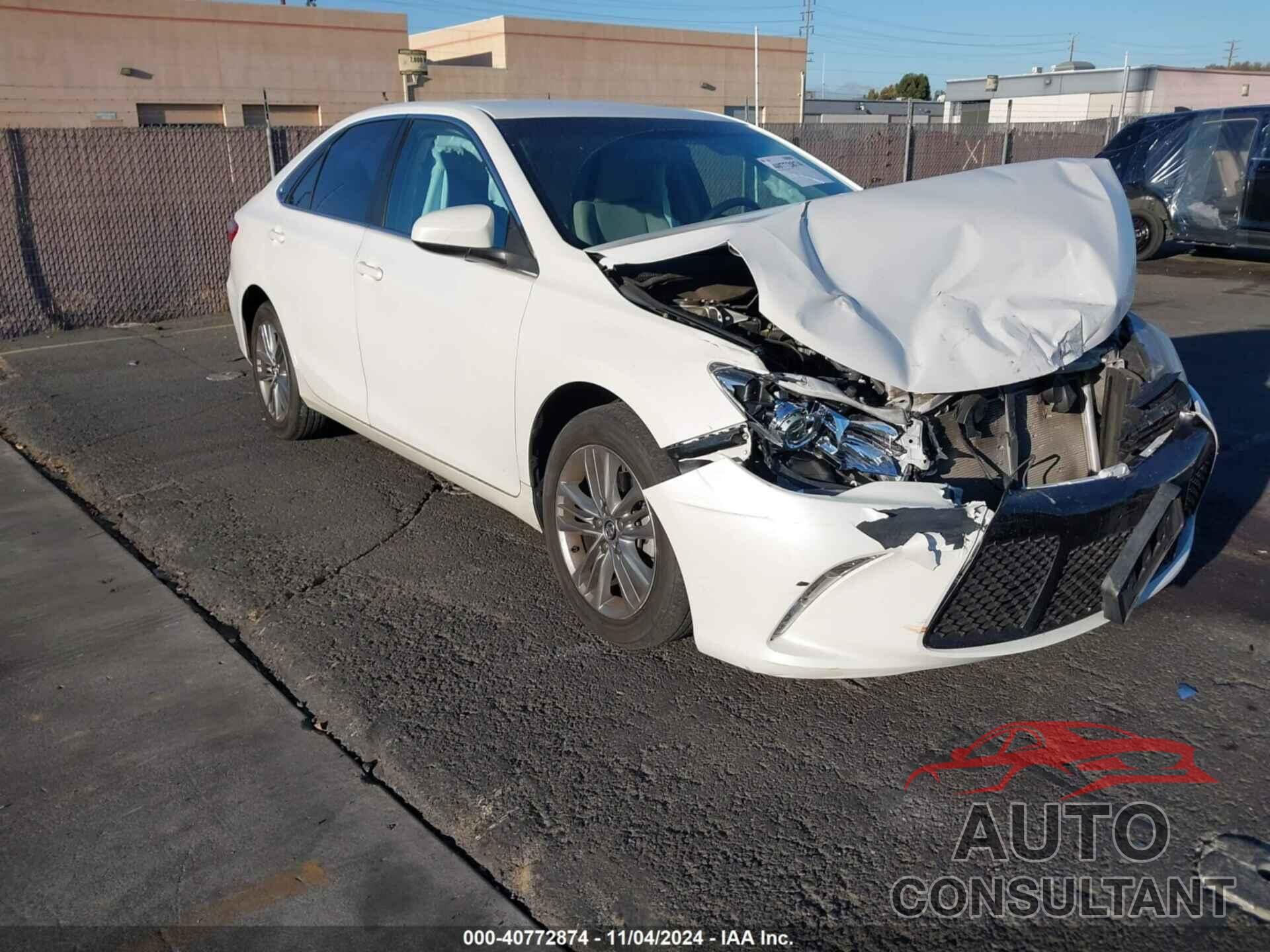 TOYOTA CAMRY 2017 - 4T1BF1FK6HU369788