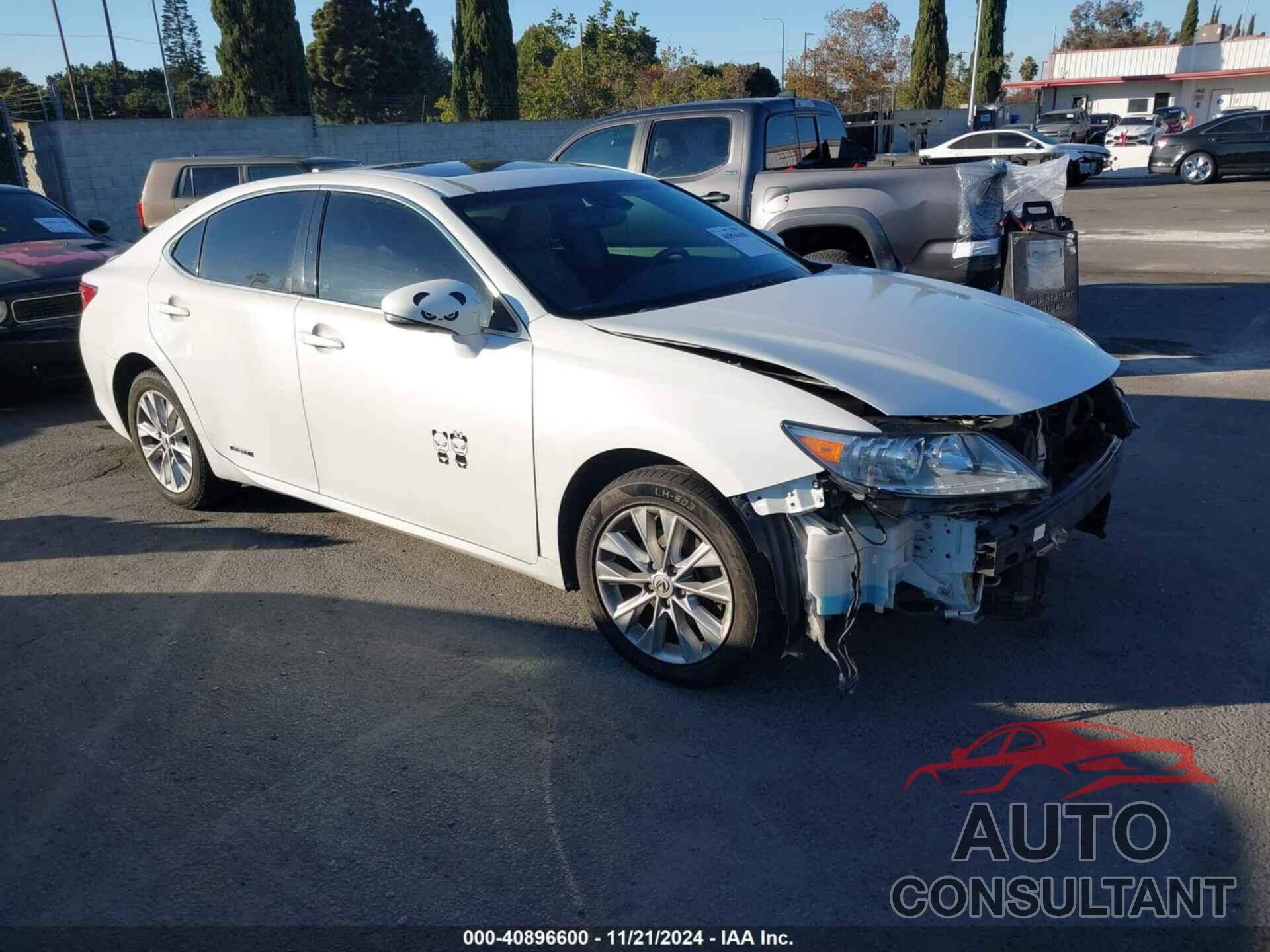 LEXUS ES 300H 2014 - JTHBW1GG6E2062304