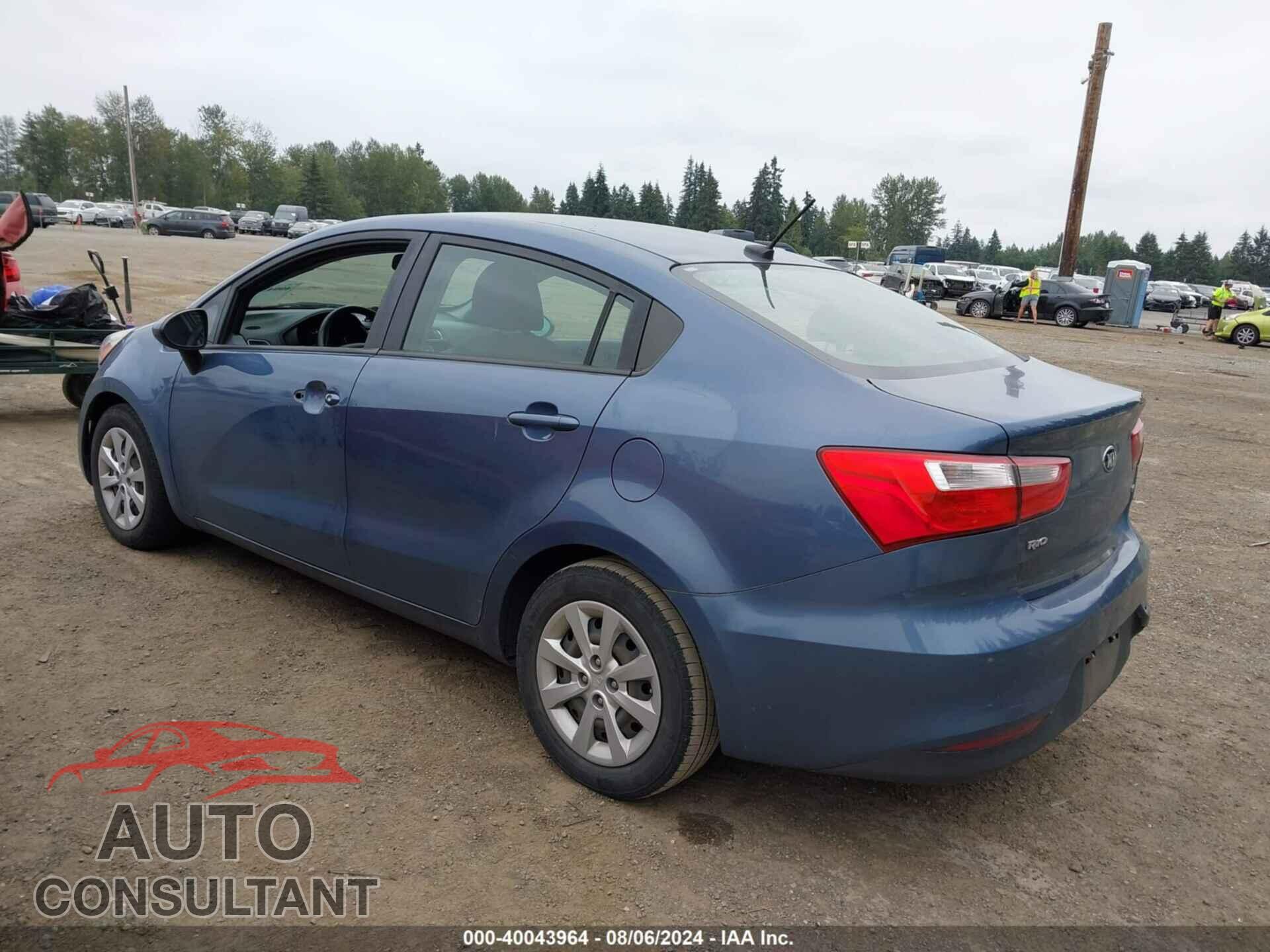 KIA RIO 2016 - KNADM4A33G6558564