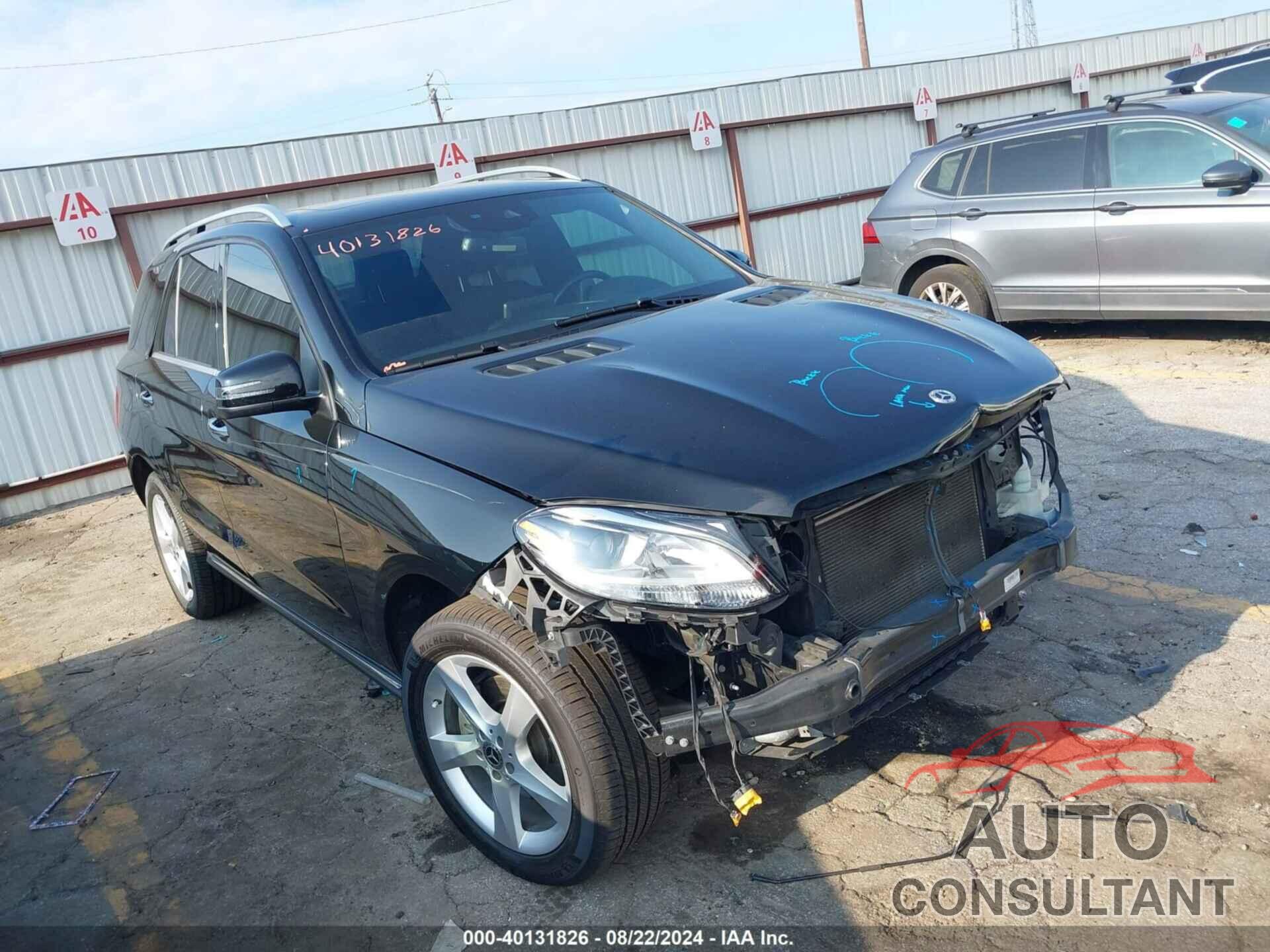 MERCEDES-BENZ GLE 350 2018 - 4JGDA5JB2JB079796