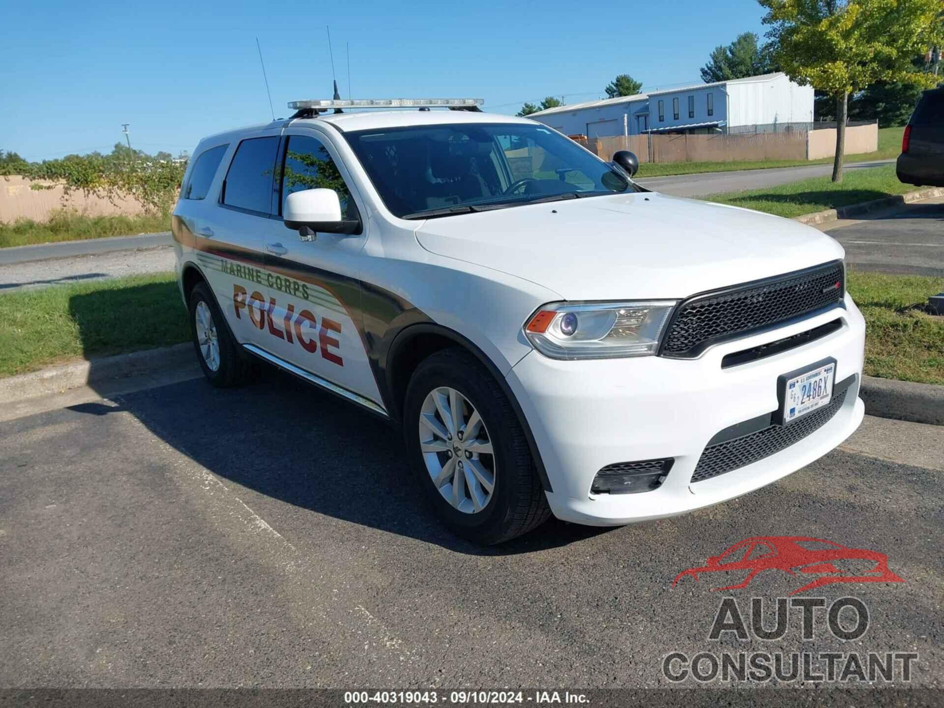 DODGE DURANGO 2020 - 1C4RDJFGXLC431664