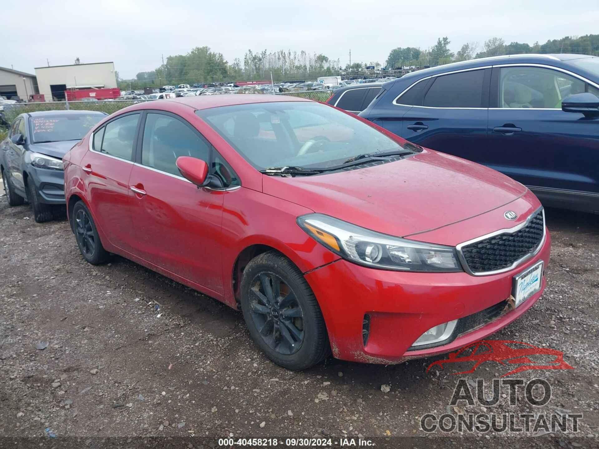 KIA FORTE 2017 - 3KPFL4A74HE054733