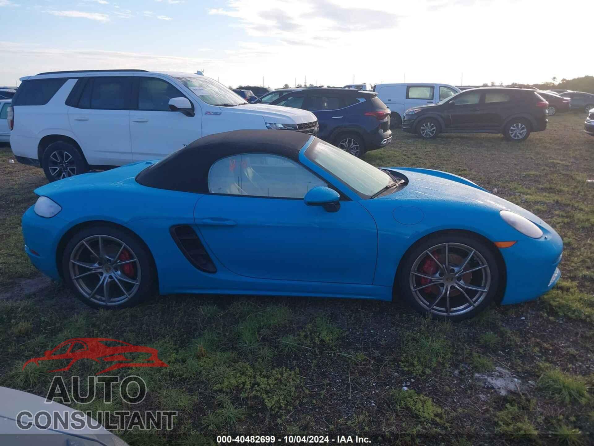 PORSCHE BOXSTER 2019 - WP0CB2A84KS228100