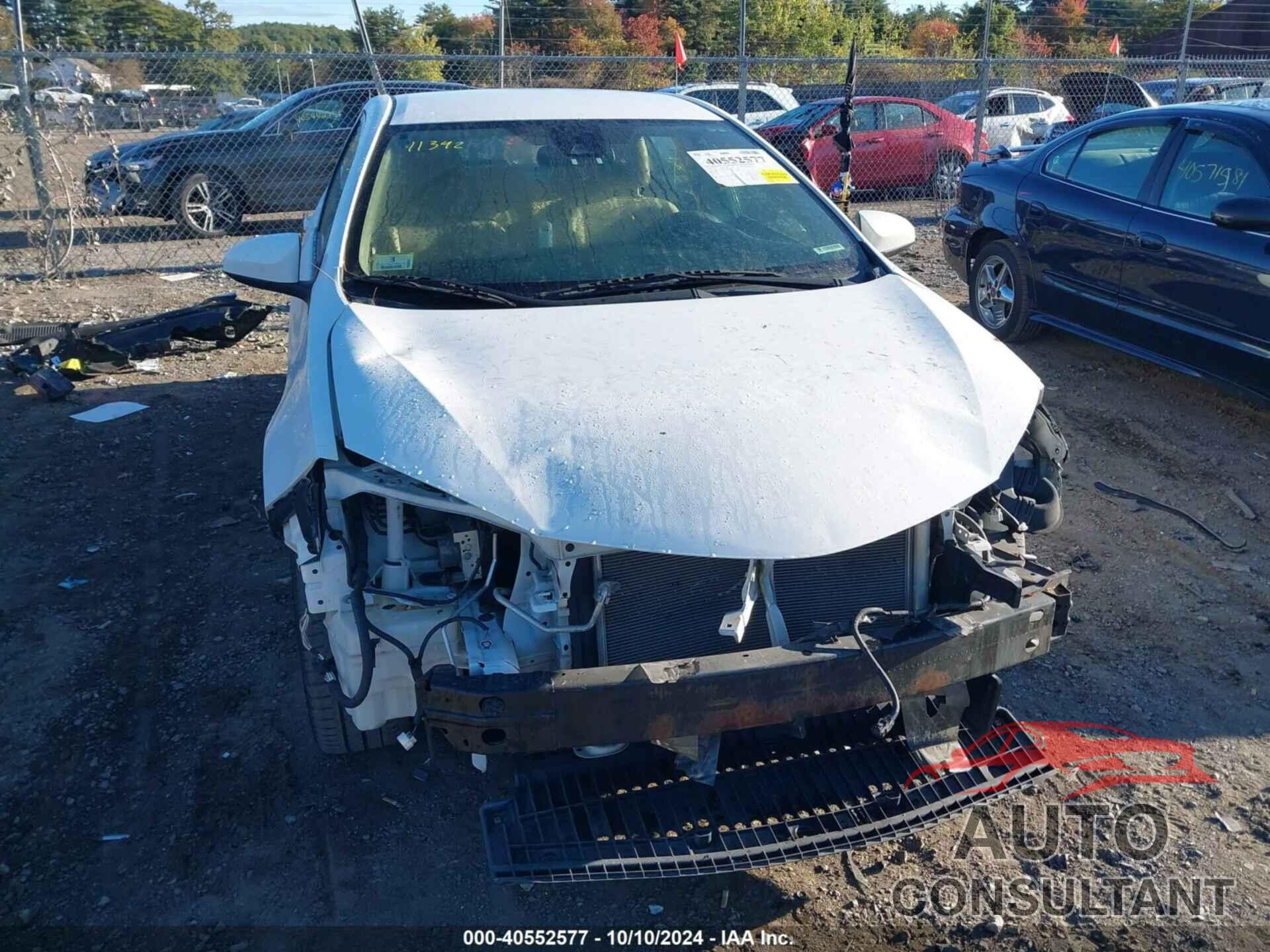 TOYOTA COROLLA 2017 - 2T1BURHE5HC890532