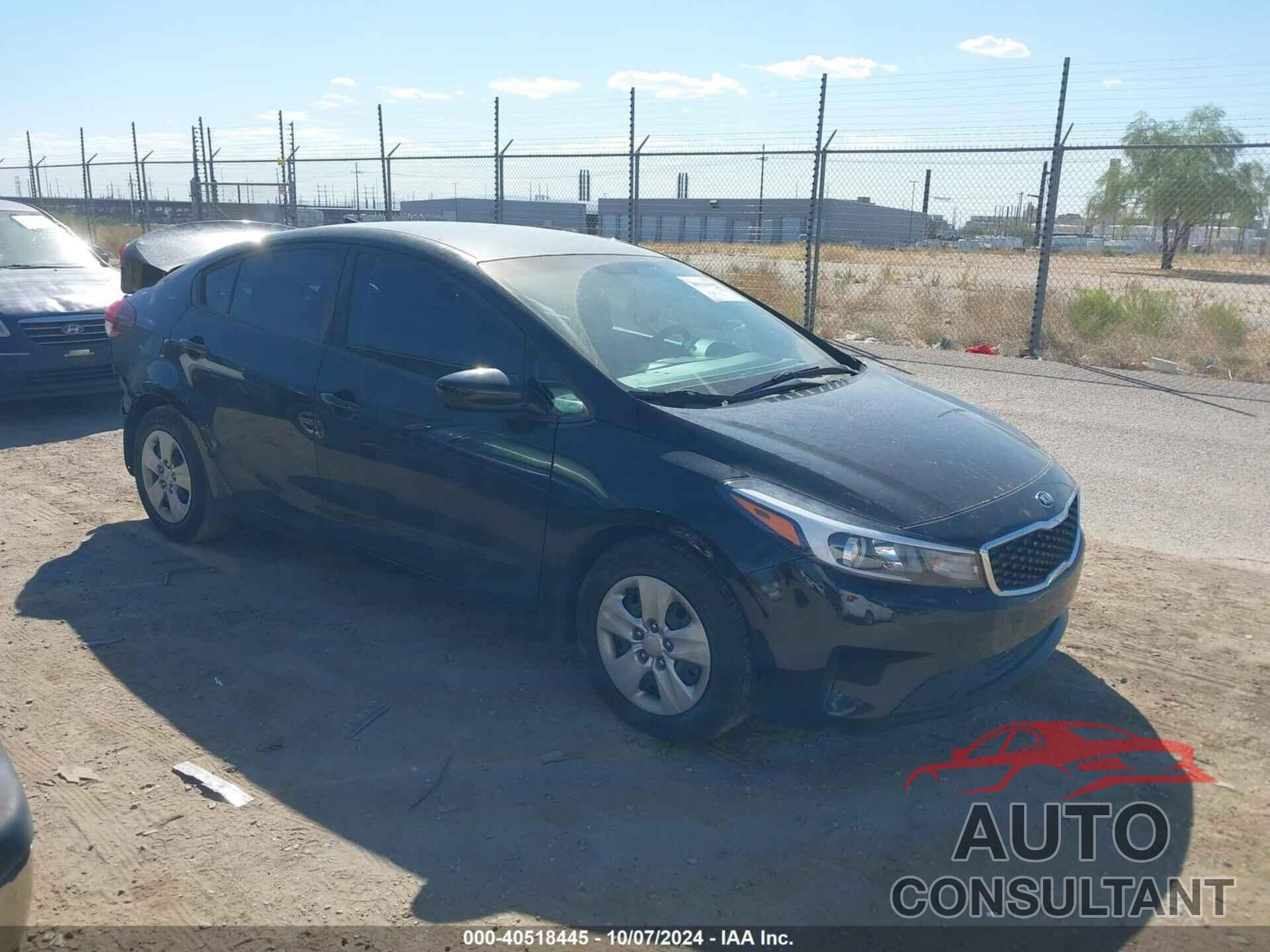 KIA FORTE 2018 - 3KPFL4A71JE255575