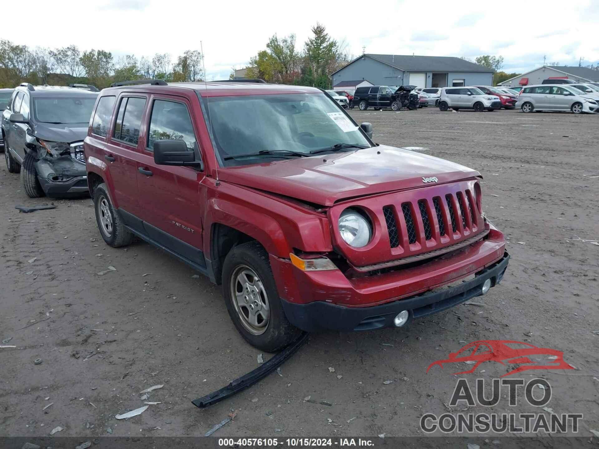 JEEP PATRIOT 2016 - 1C4NJPBA8GD575211