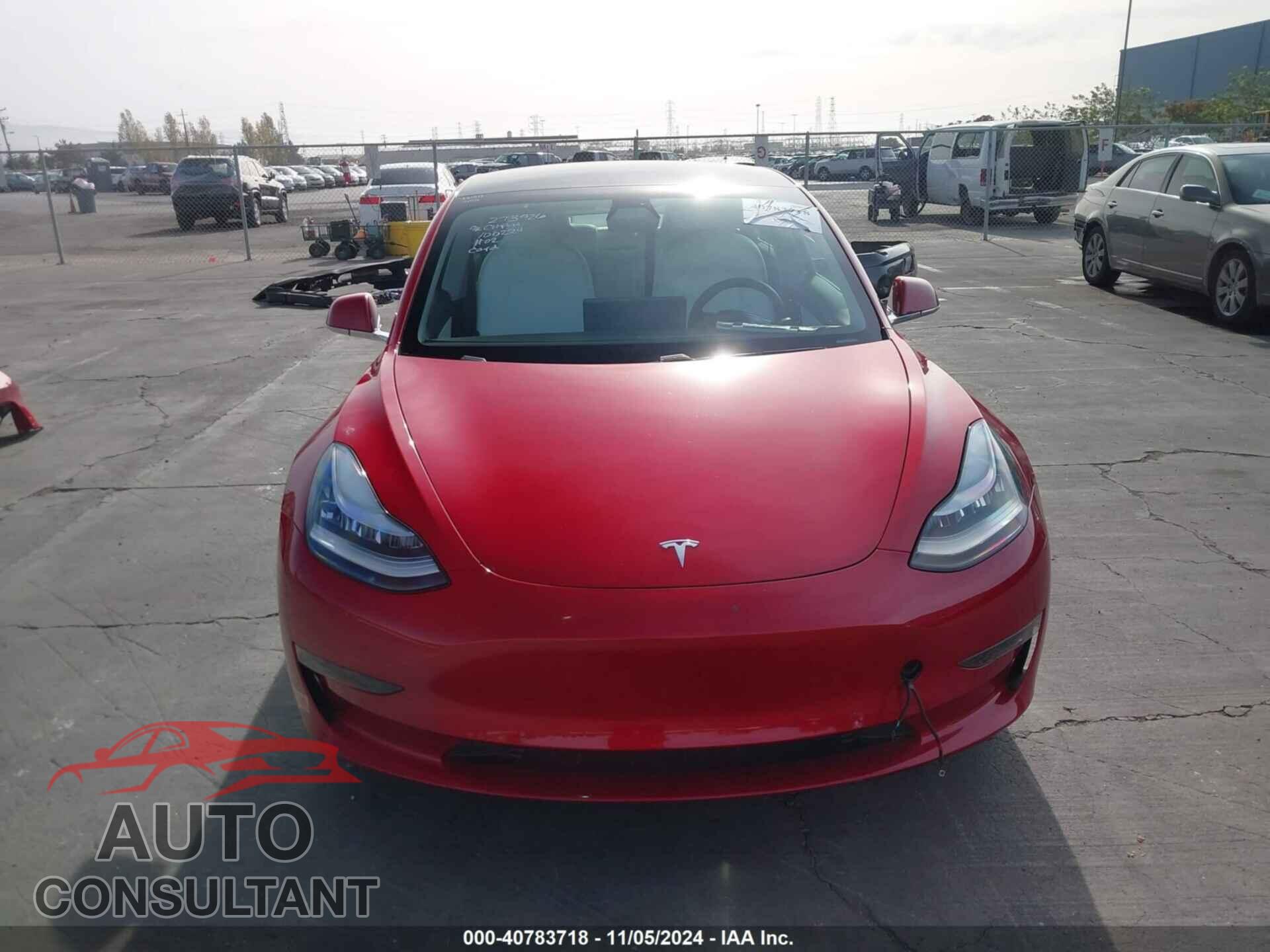 TESLA MODEL 3 2020 - 5YJ3E1EB4LF648011