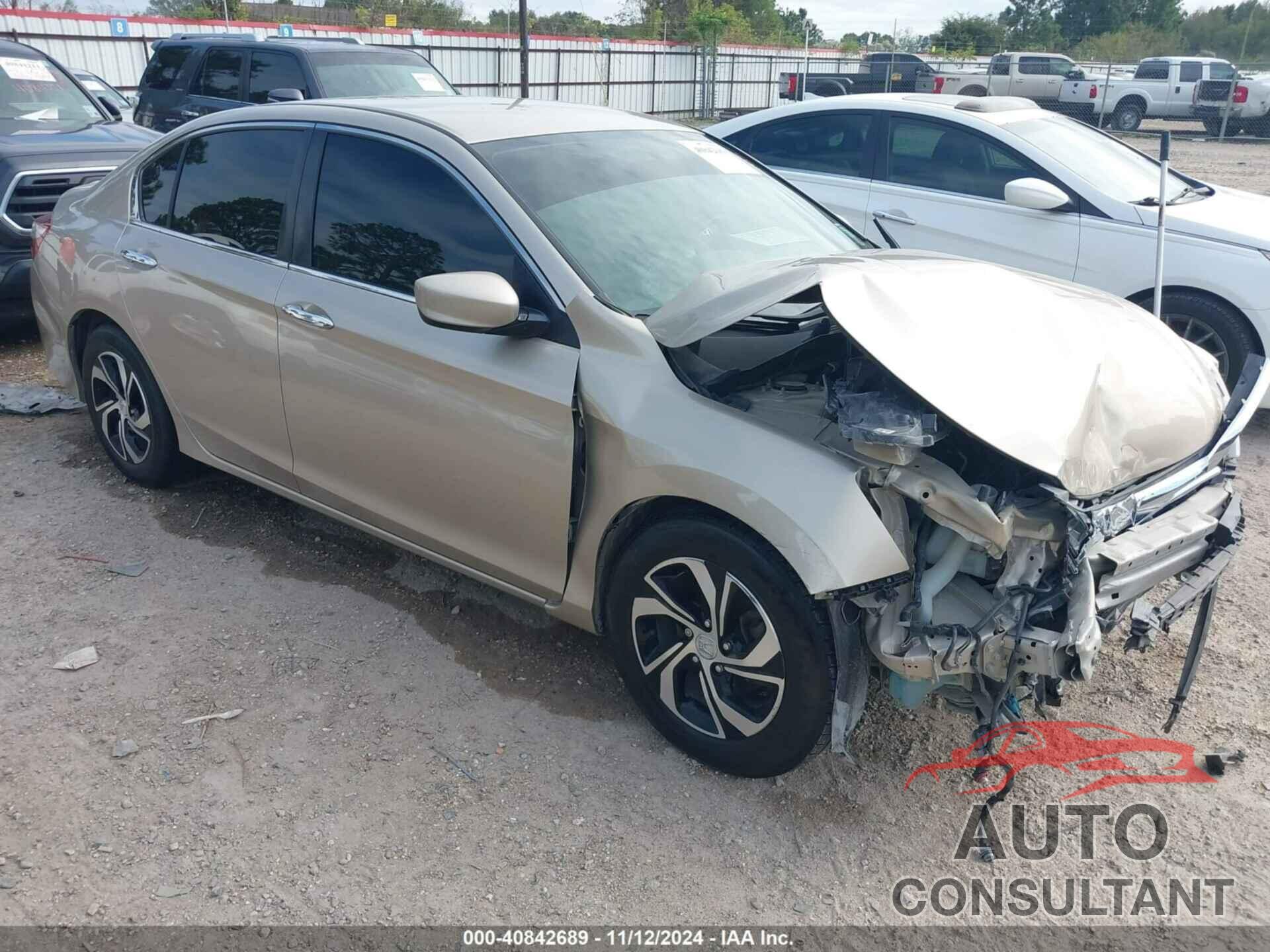 HONDA ACCORD 2017 - 1HGCR2F32HA195879