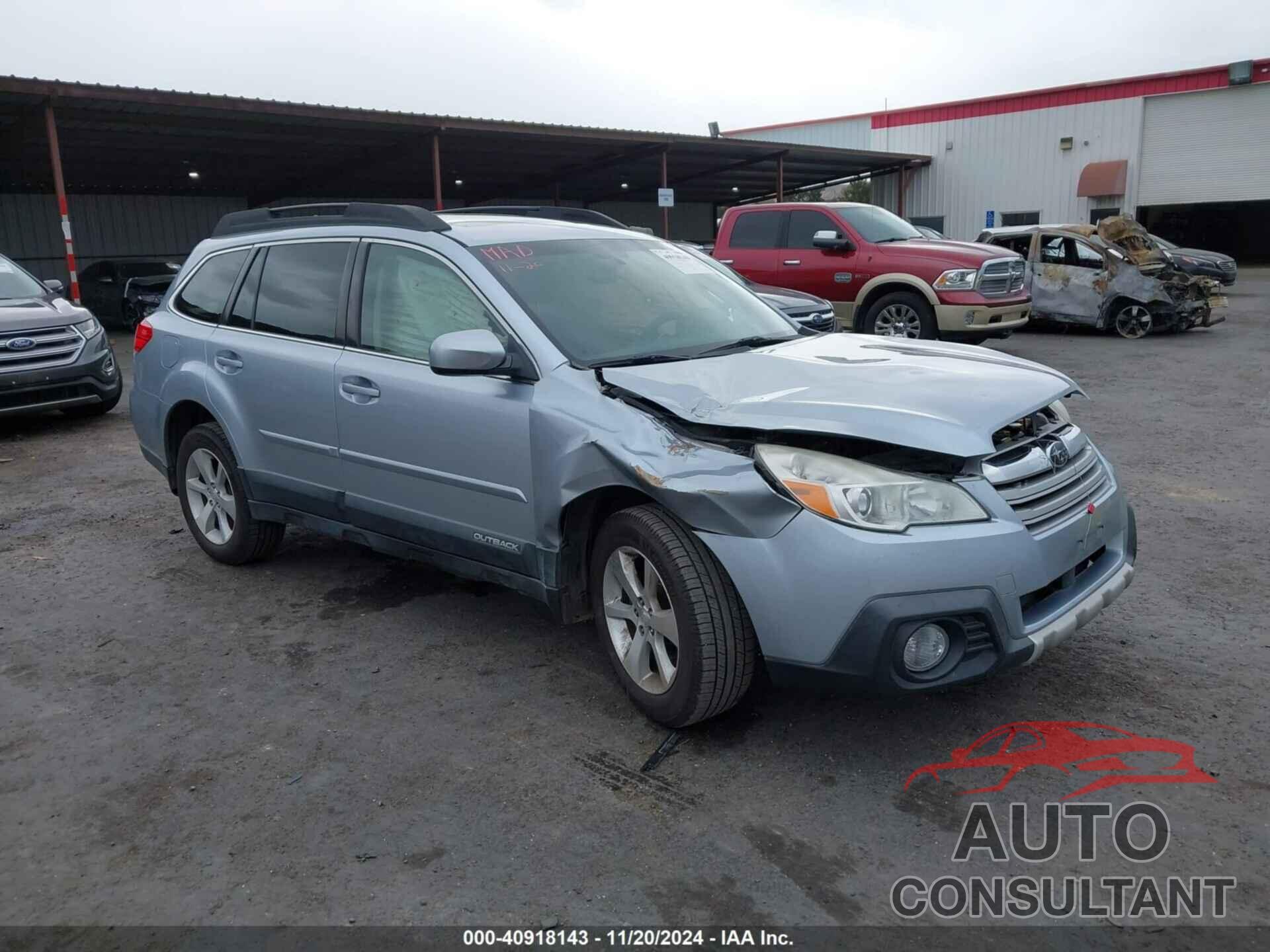 SUBARU OUTBACK 2014 - 4S4BRBNC0E3297186