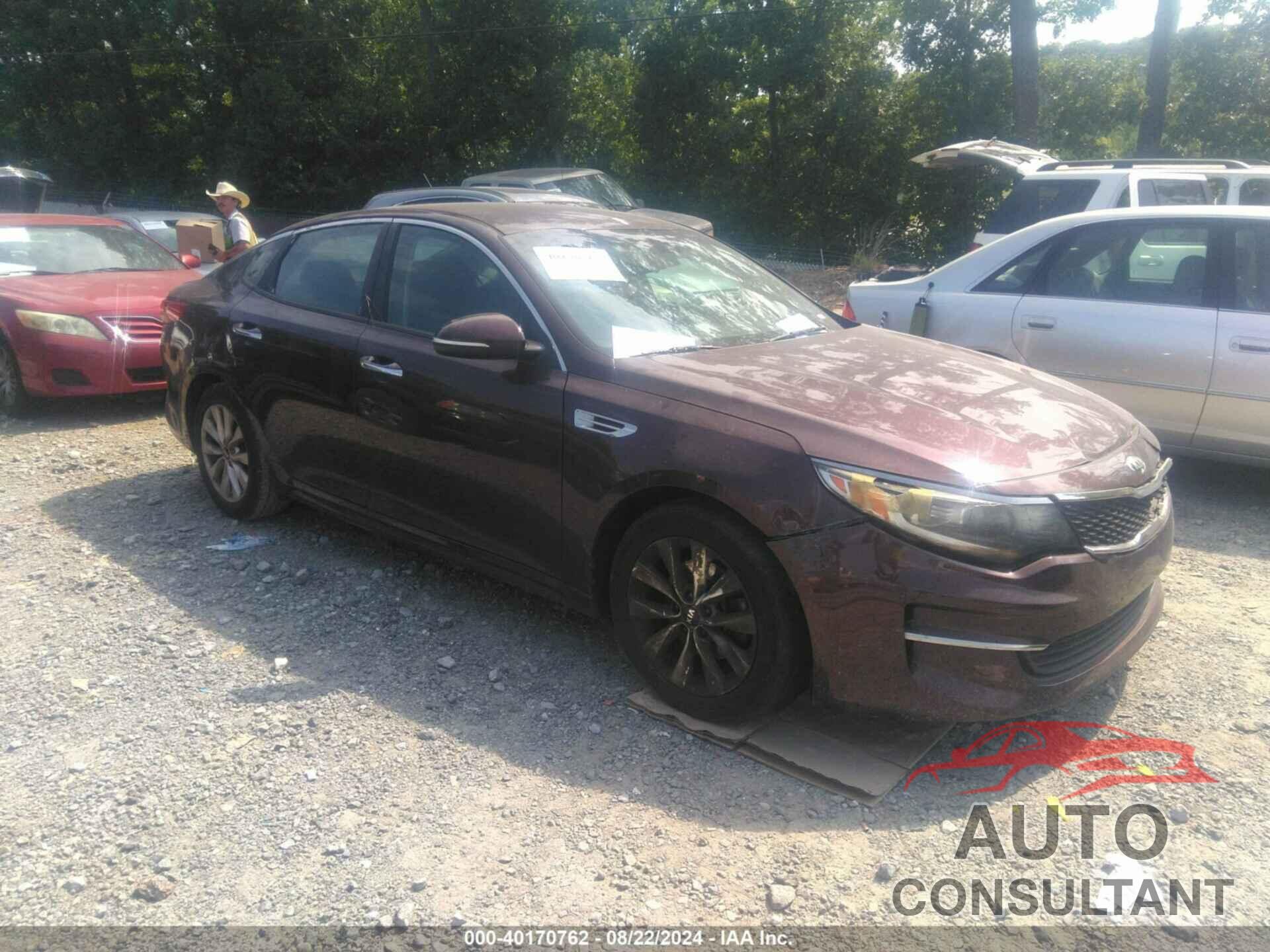 KIA OPTIMA 2016 - 5XXGT4L35GG073327