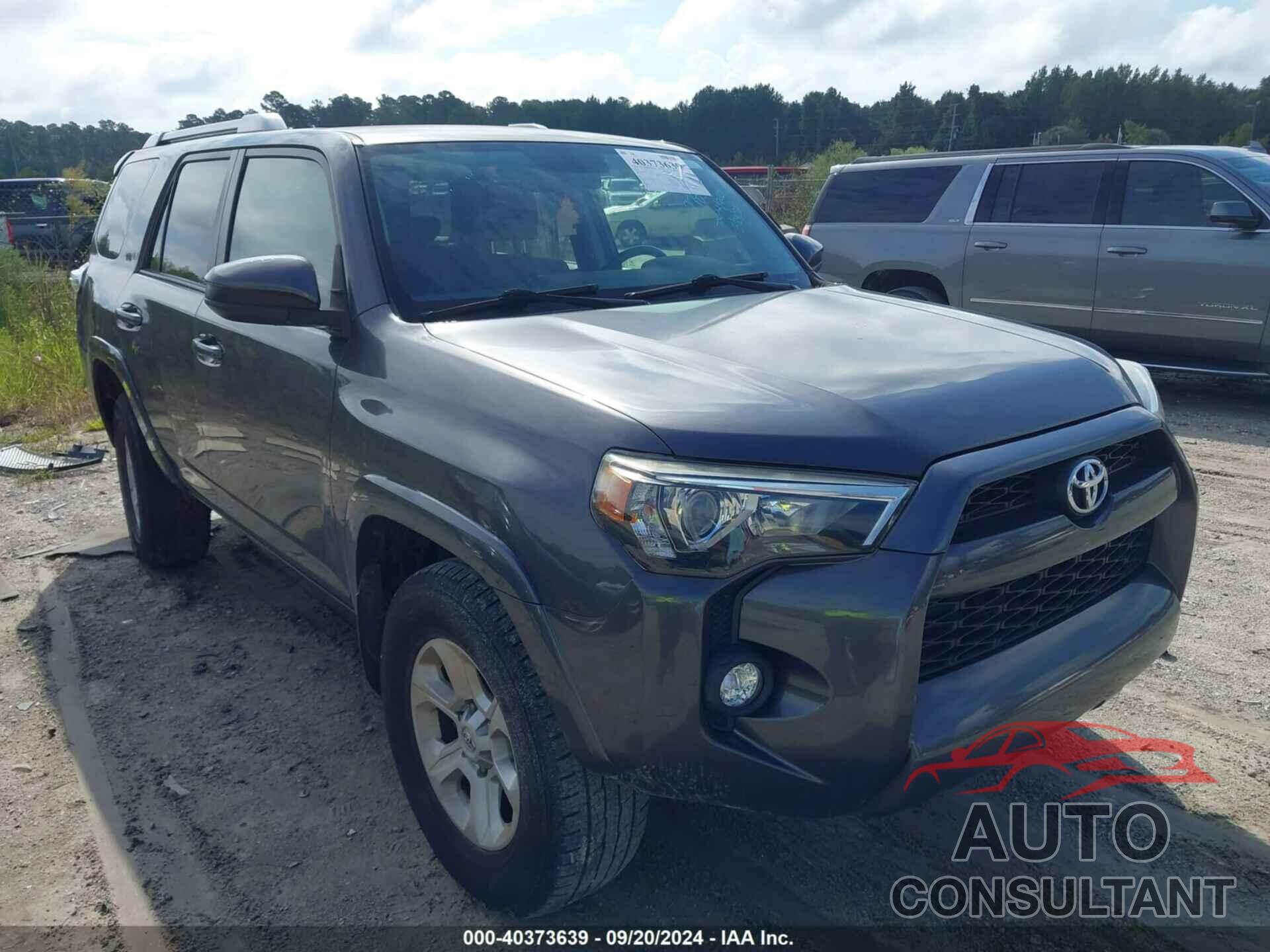 TOYOTA 4RUNNER 2017 - JTEZU5JRXH5161309