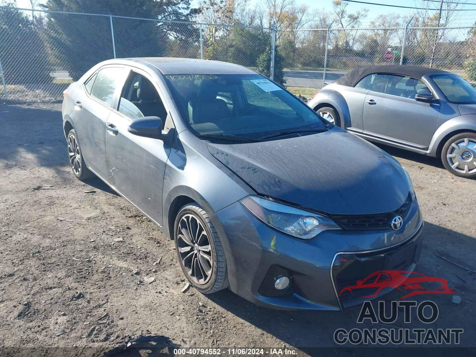TOYOTA COROLLA 2015 - 2T1BURHE6FC374743
