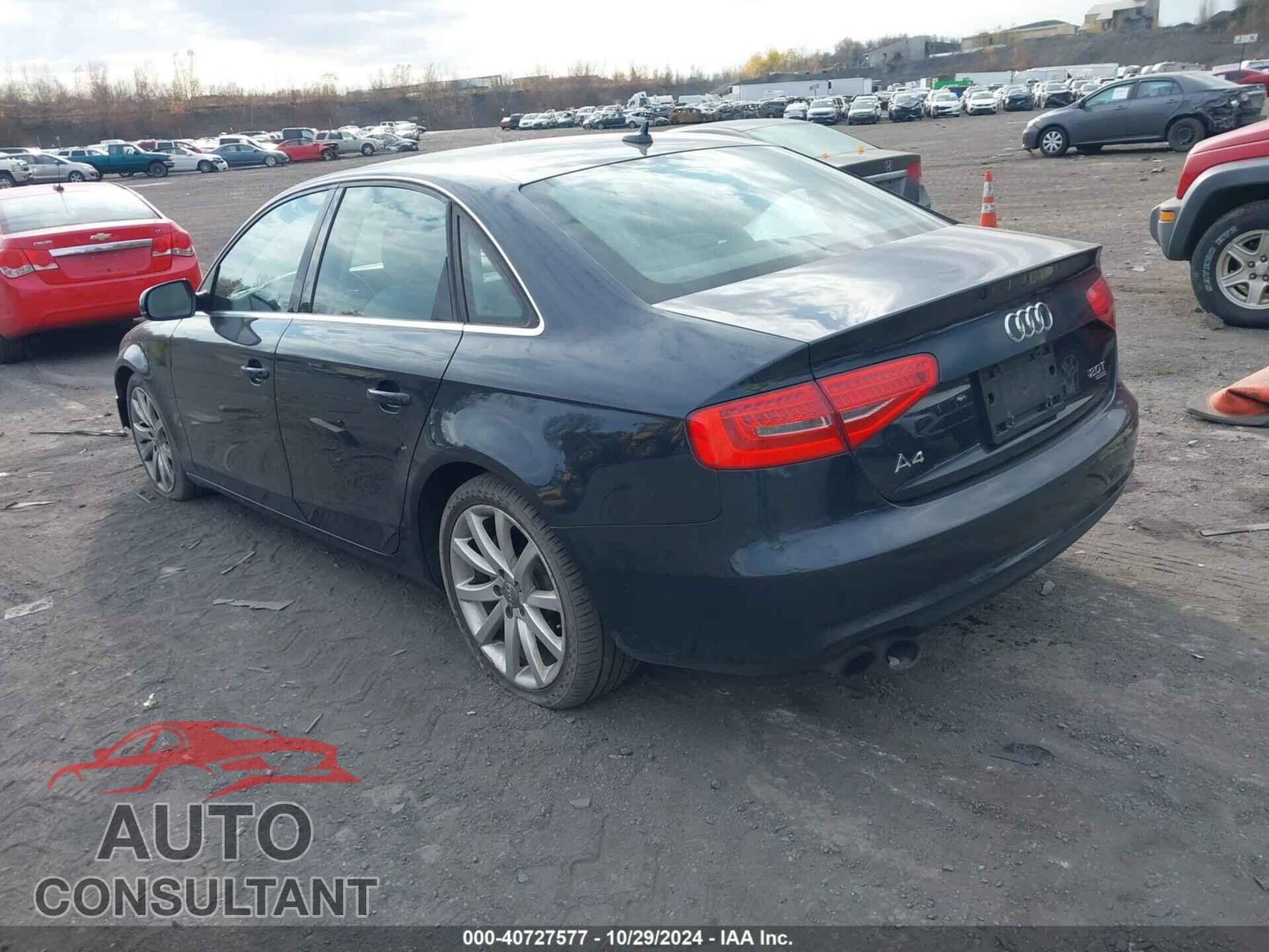 AUDI A4 2013 - WAUFFAFL2DN034768