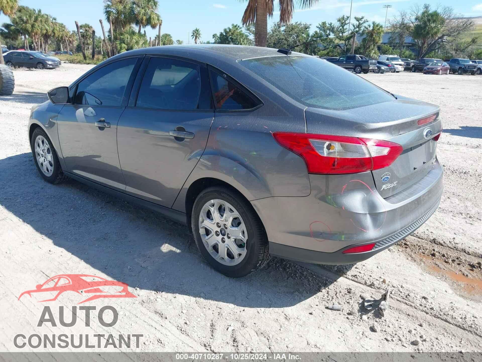 FORD FOCUS 2012 - 1FAHP3F29CL444589