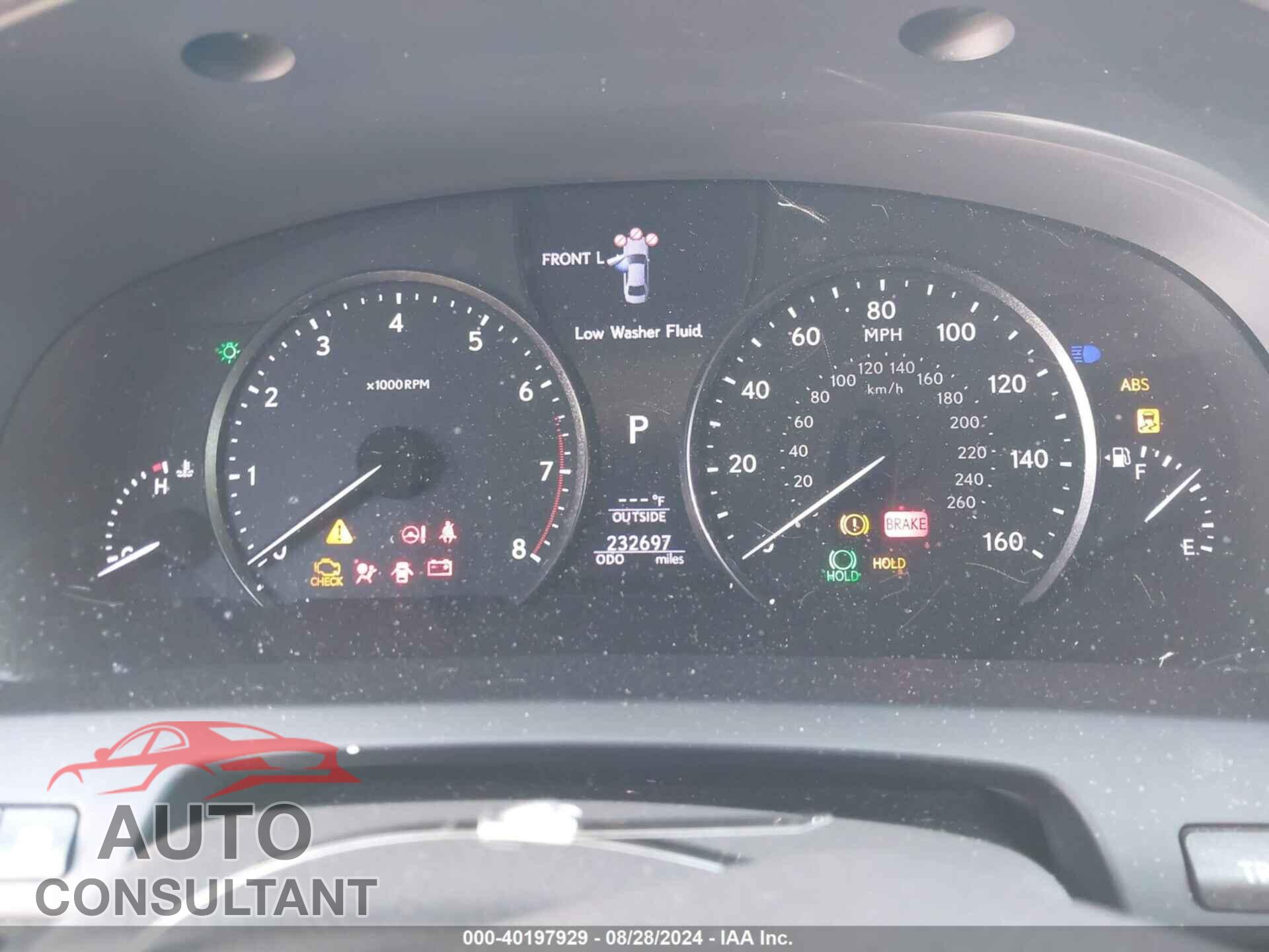 LEXUS LS 460 2013 - JTHBL5EF5D5124038
