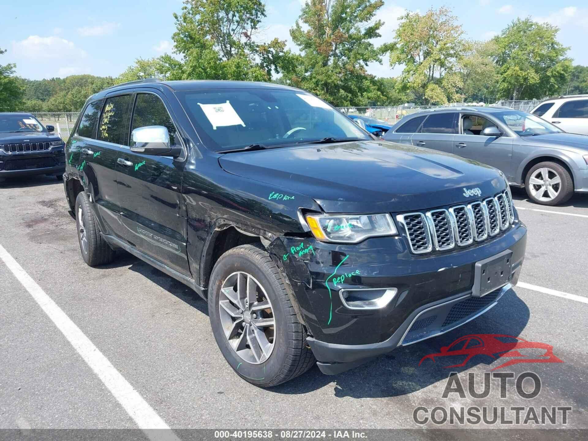 JEEP GRAND CHEROKEE 2017 - 1C4RJFBG3HC754408
