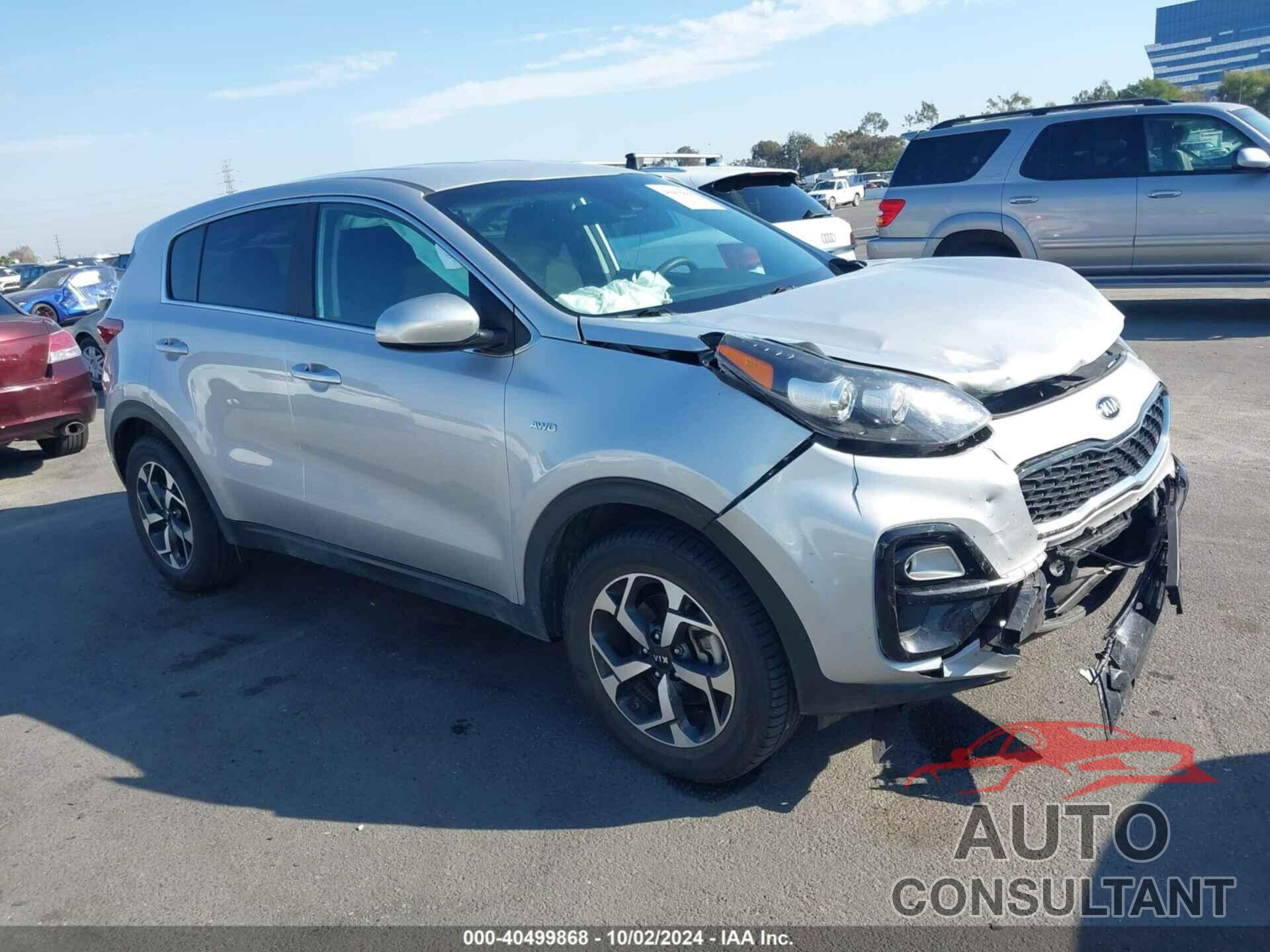 KIA SPORTAGE 2022 - KNDPMCAC9N7021196