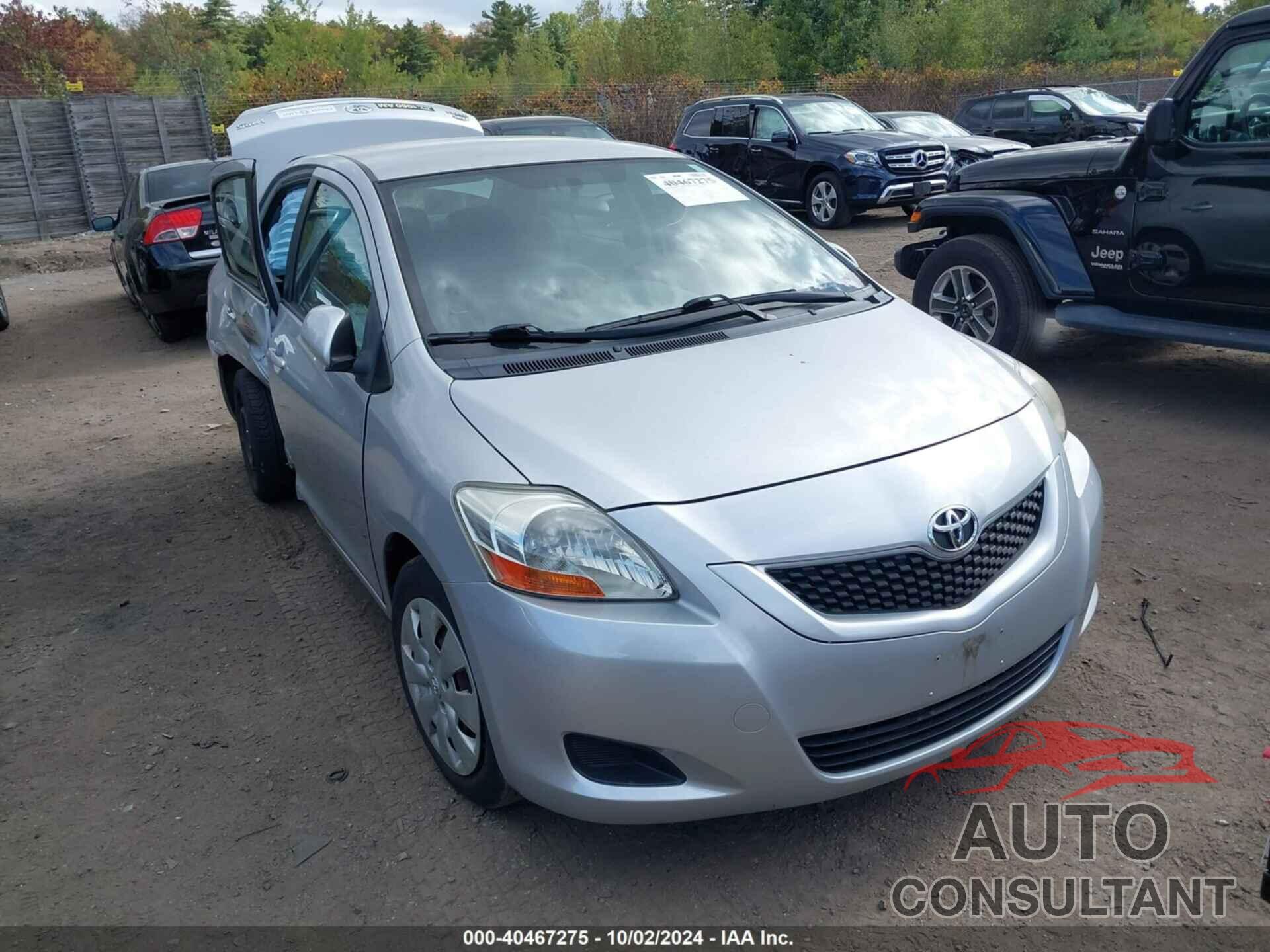 TOYOTA YARIS 2010 - JTDBT4K37A4073486