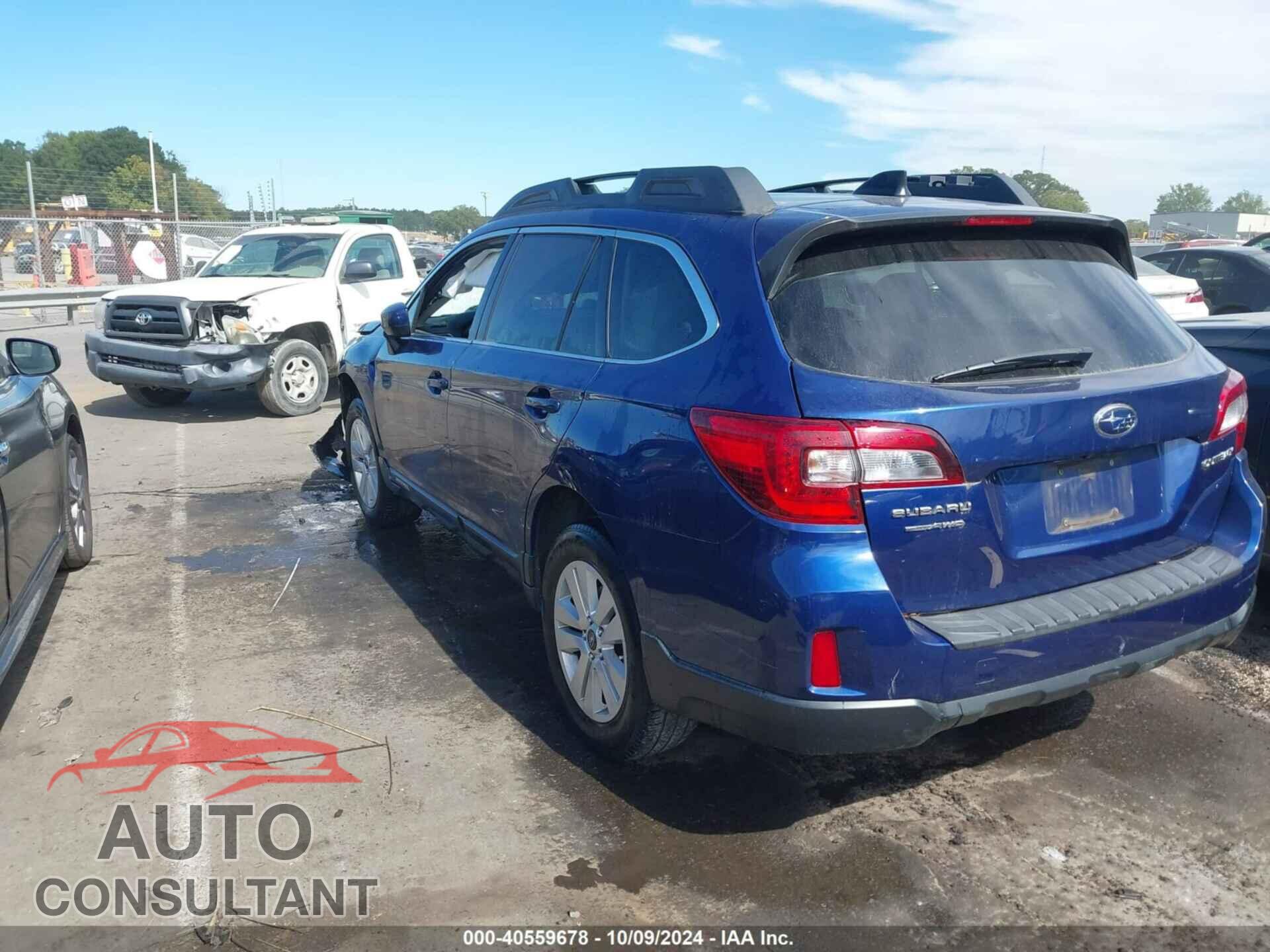 SUBARU OUTBACK 2016 - 4S4BSBCC8G3245315